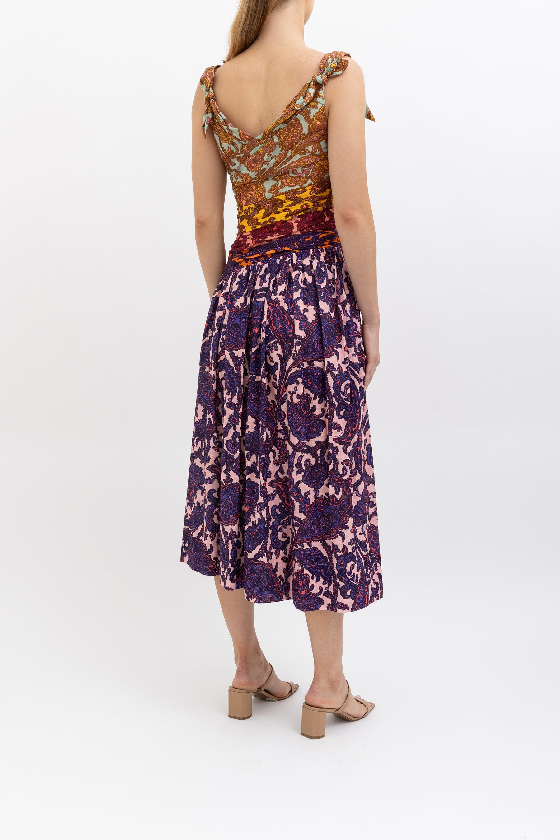 Tigi Bow Midi Dress