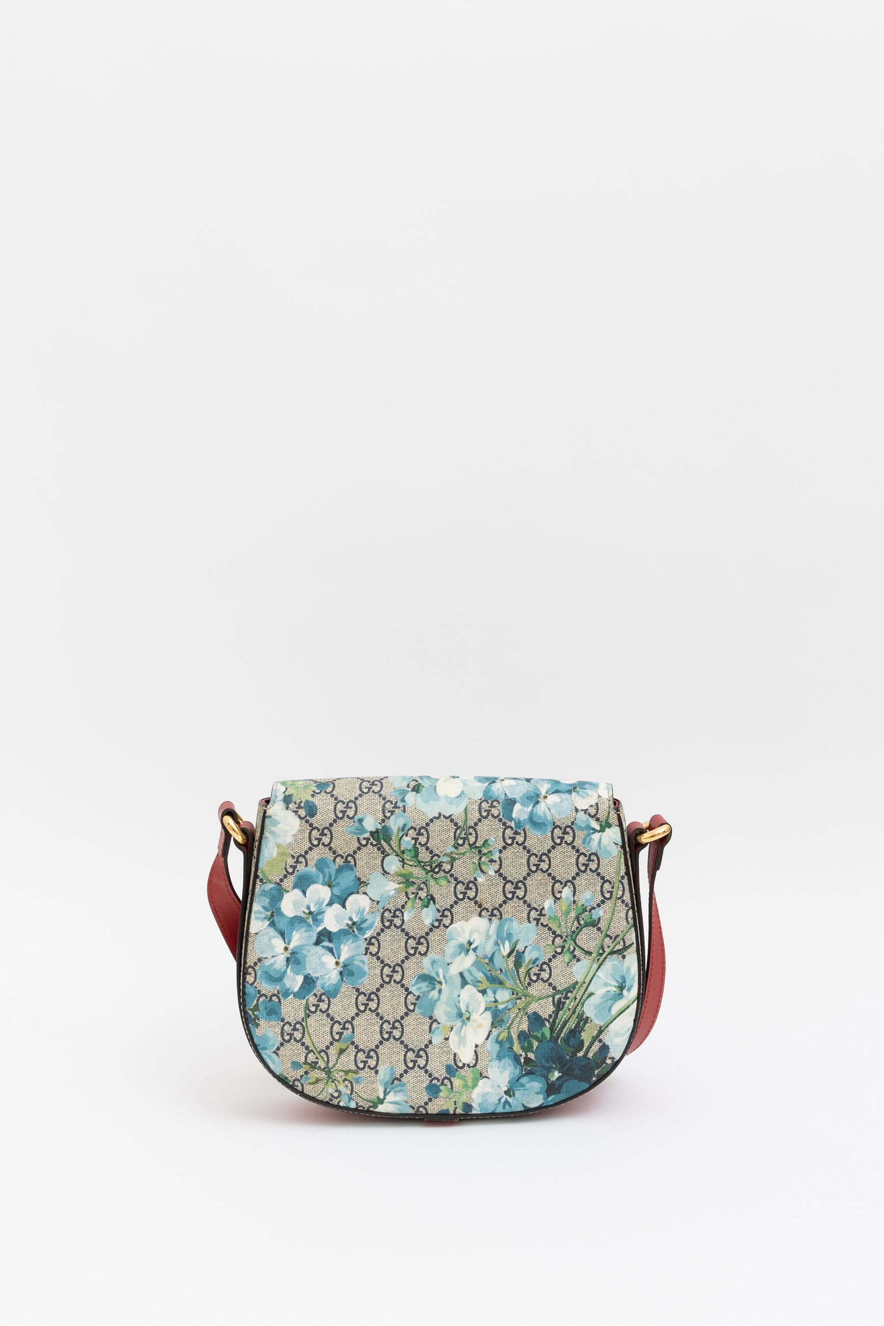 GG Blooms Small Flap Saddle Bag