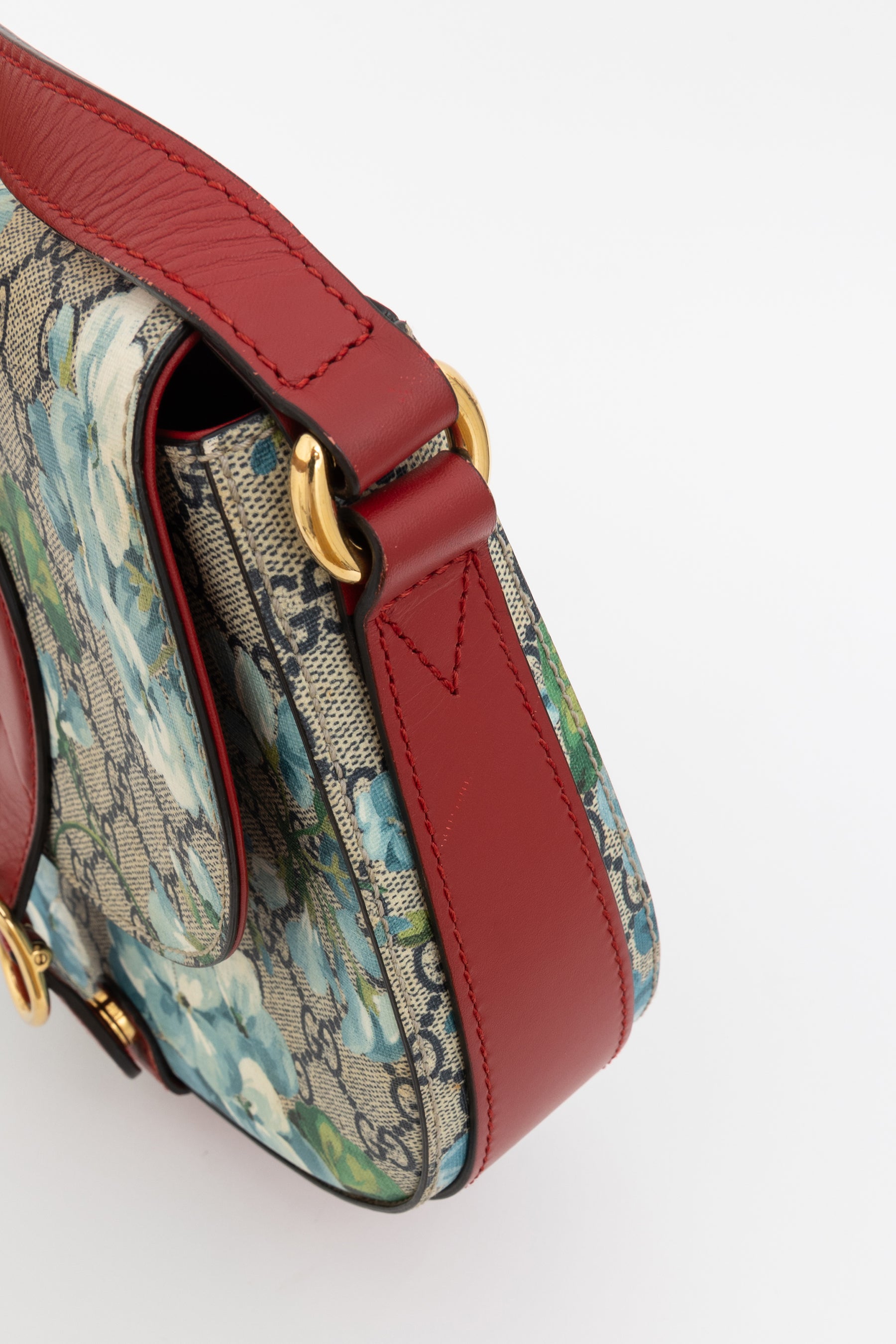 GG Blooms Small Flap Saddle Bag