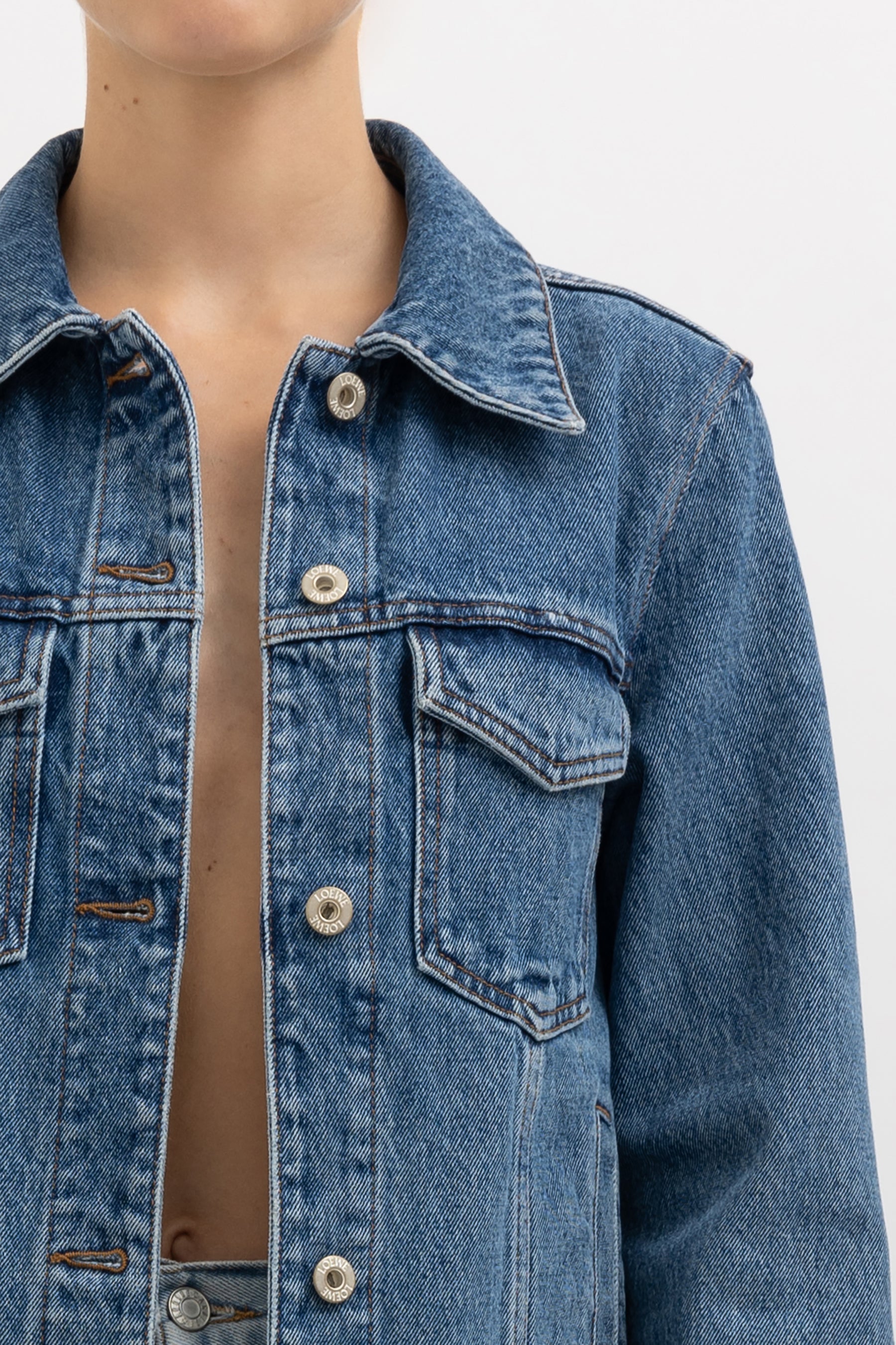 Anagram Denim Jacket