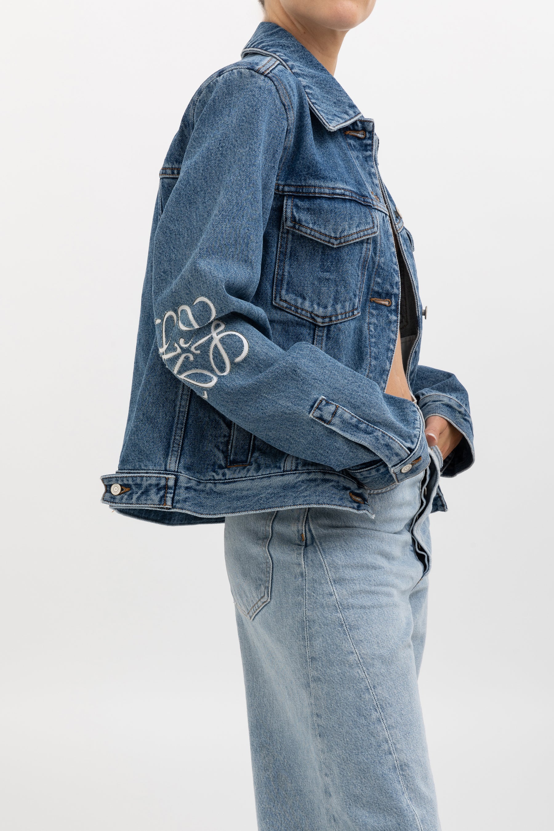 Anagram Denim Jacket