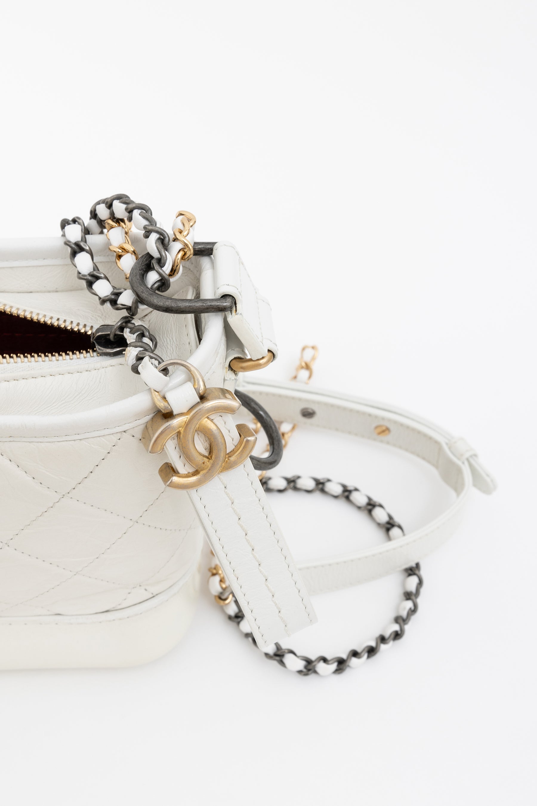 Gabrielle Chevron Hobo Bag