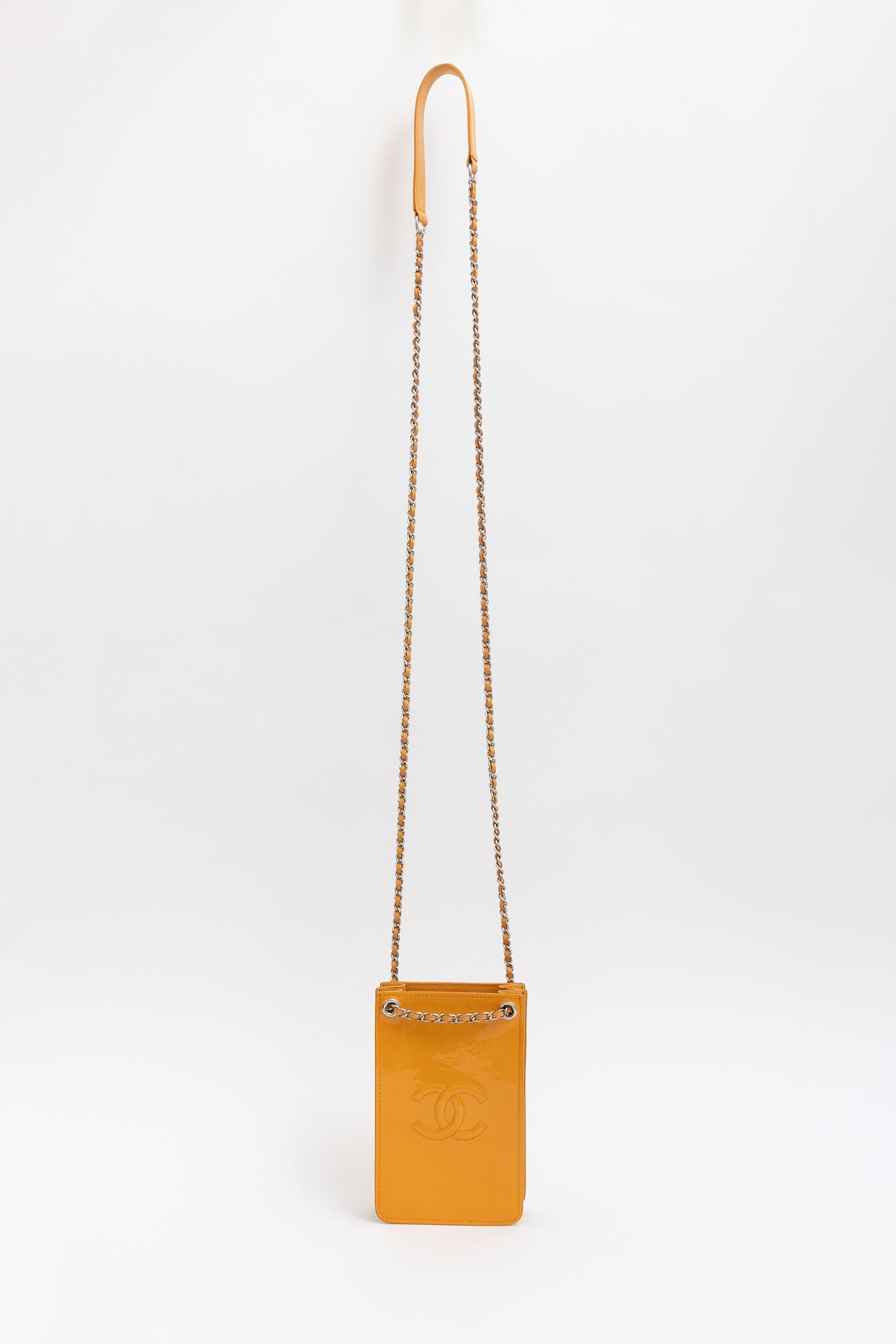 Patent Cross-Body Pouch Bag