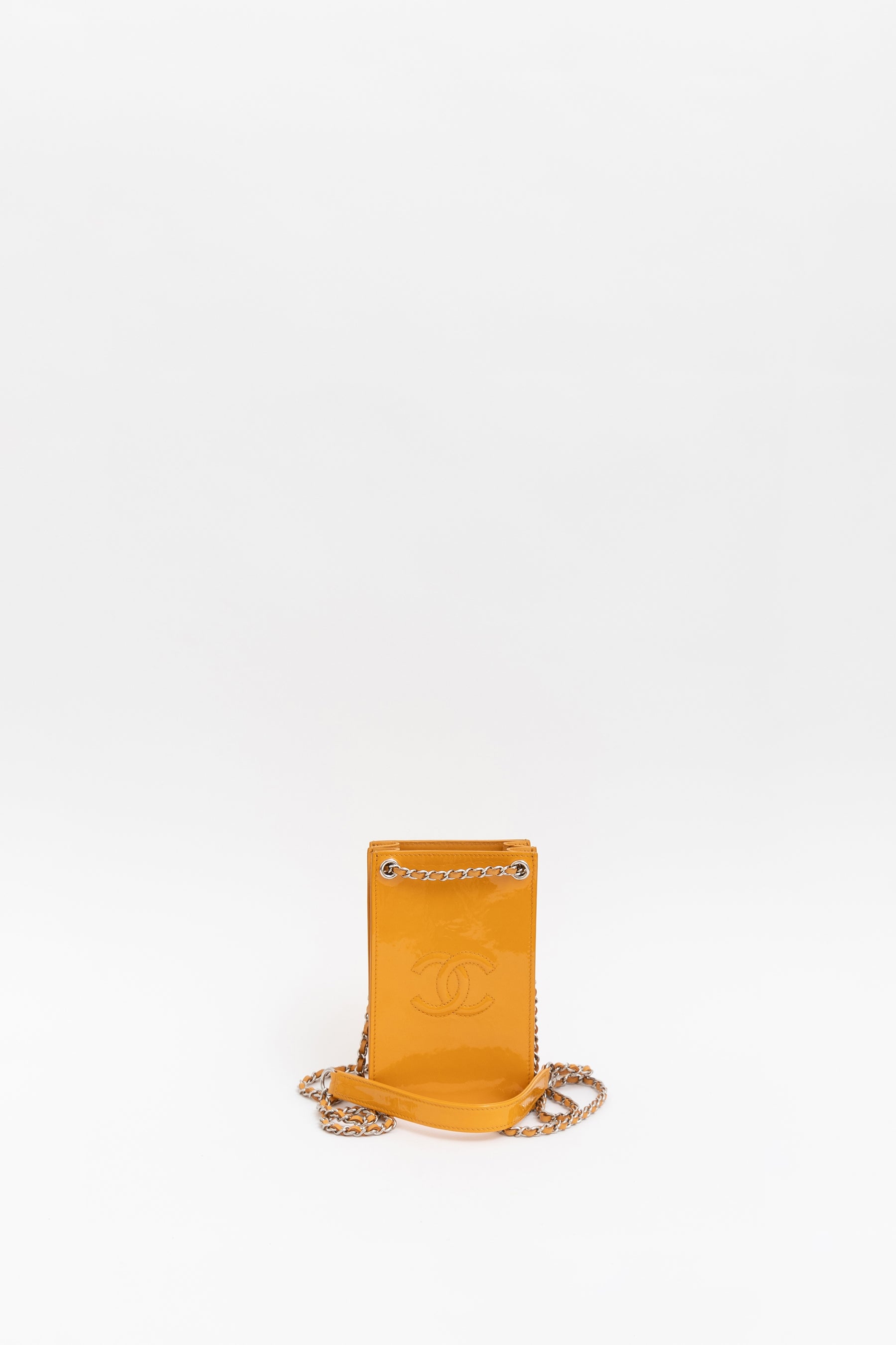 Patent Cross-Body Pouch Bag