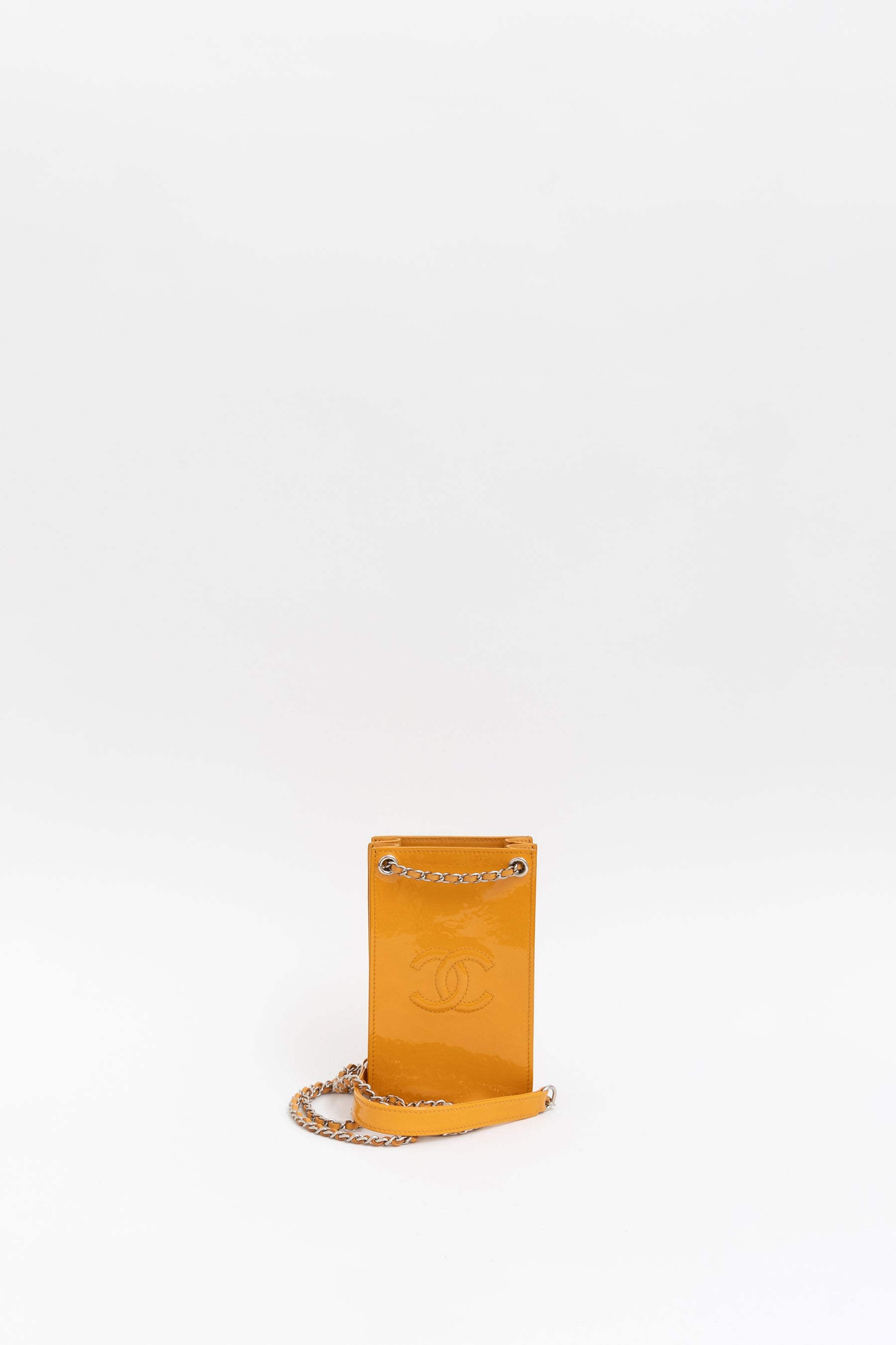 Patent Cross-Body Pouch Bag