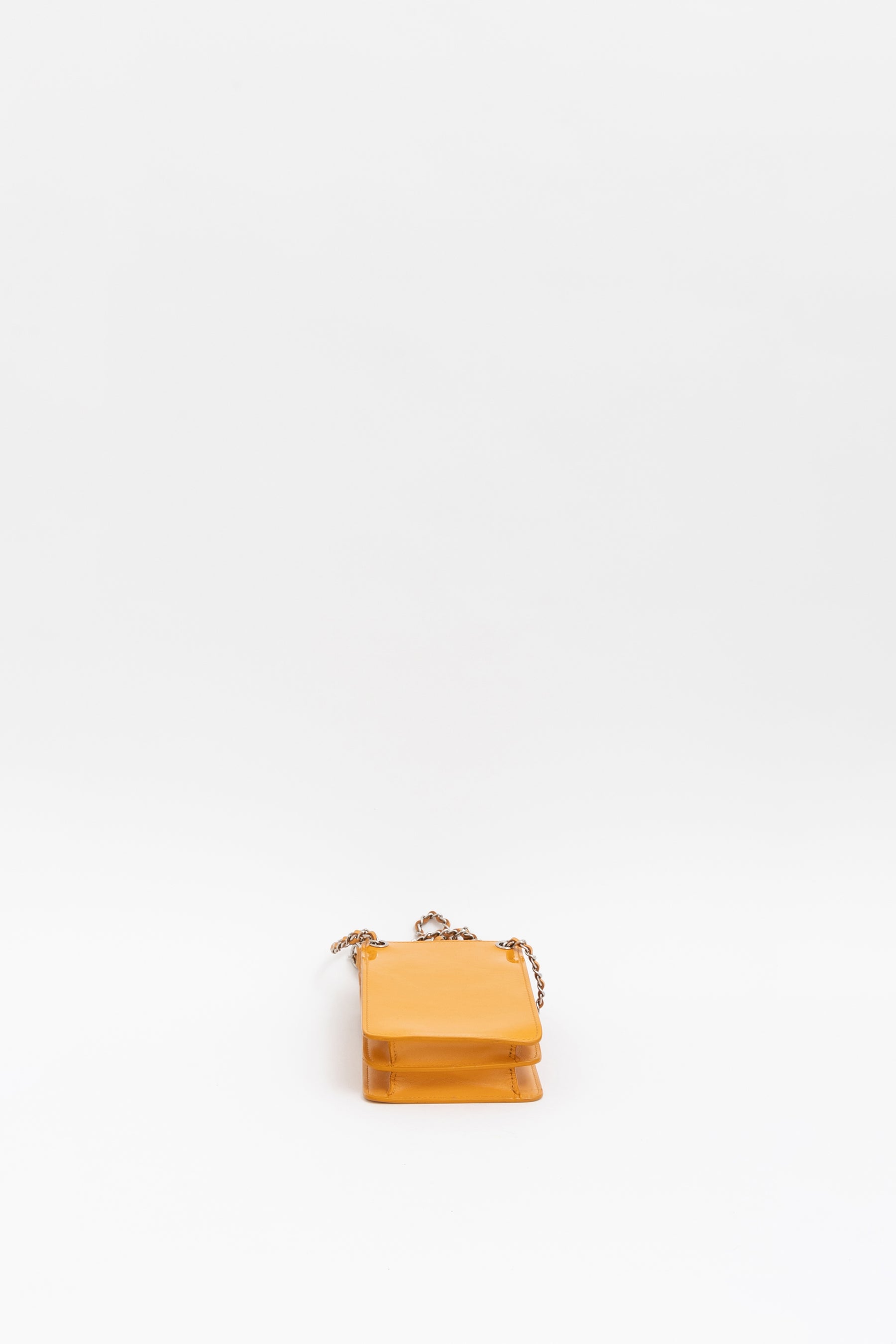 Patent Cross-Body Pouch Bag