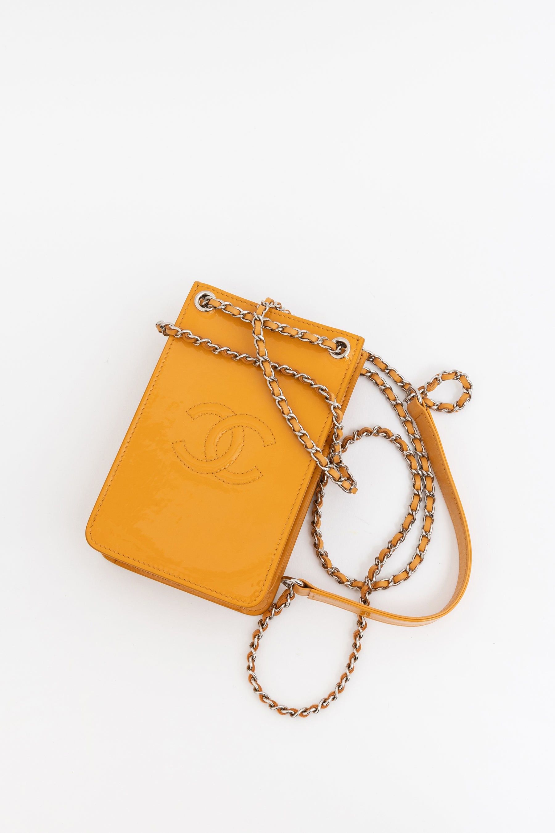 Patent Cross-Body Pouch Bag