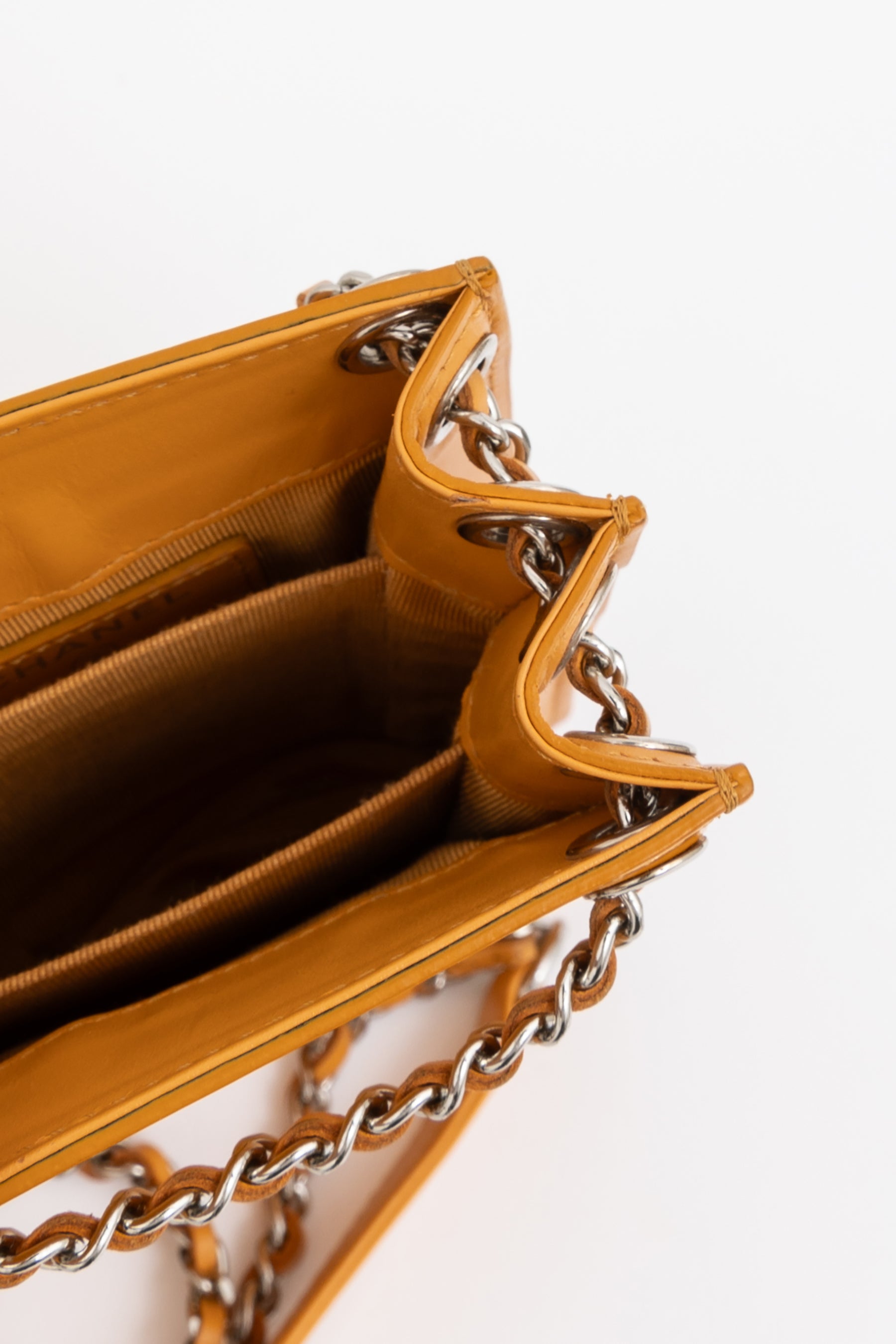 Patent Cross-Body Pouch Bag