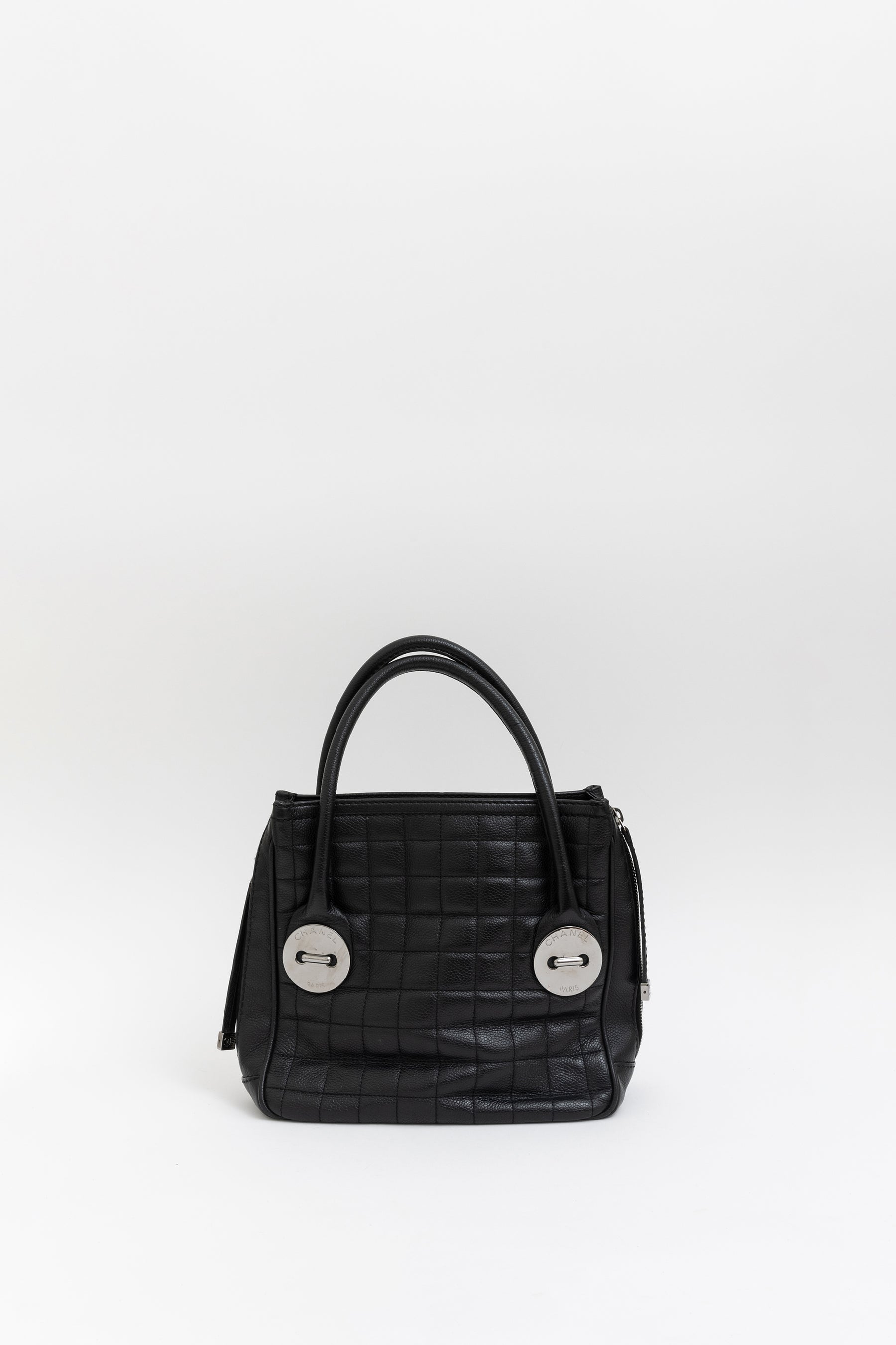 Button Mini Tote Bag