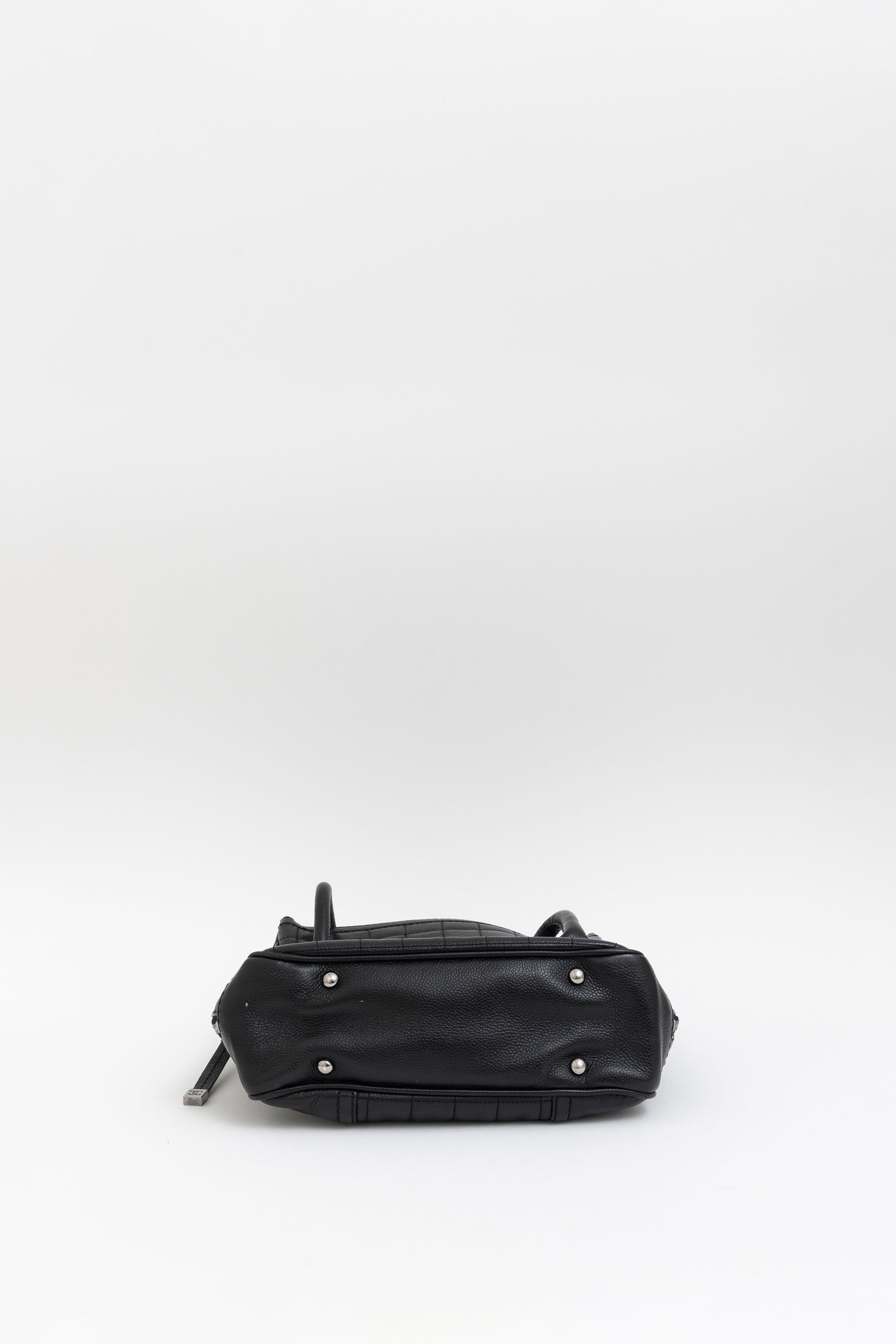 Button Mini Tote Bag