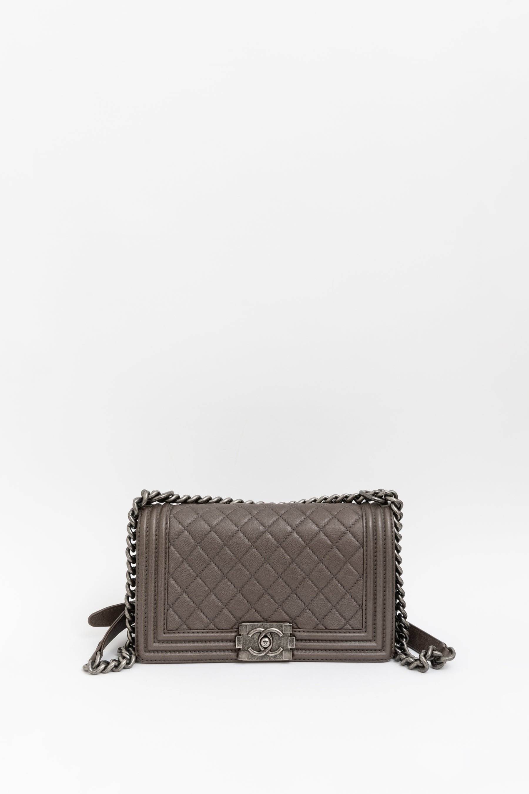 Medium Quilted Boy Bag