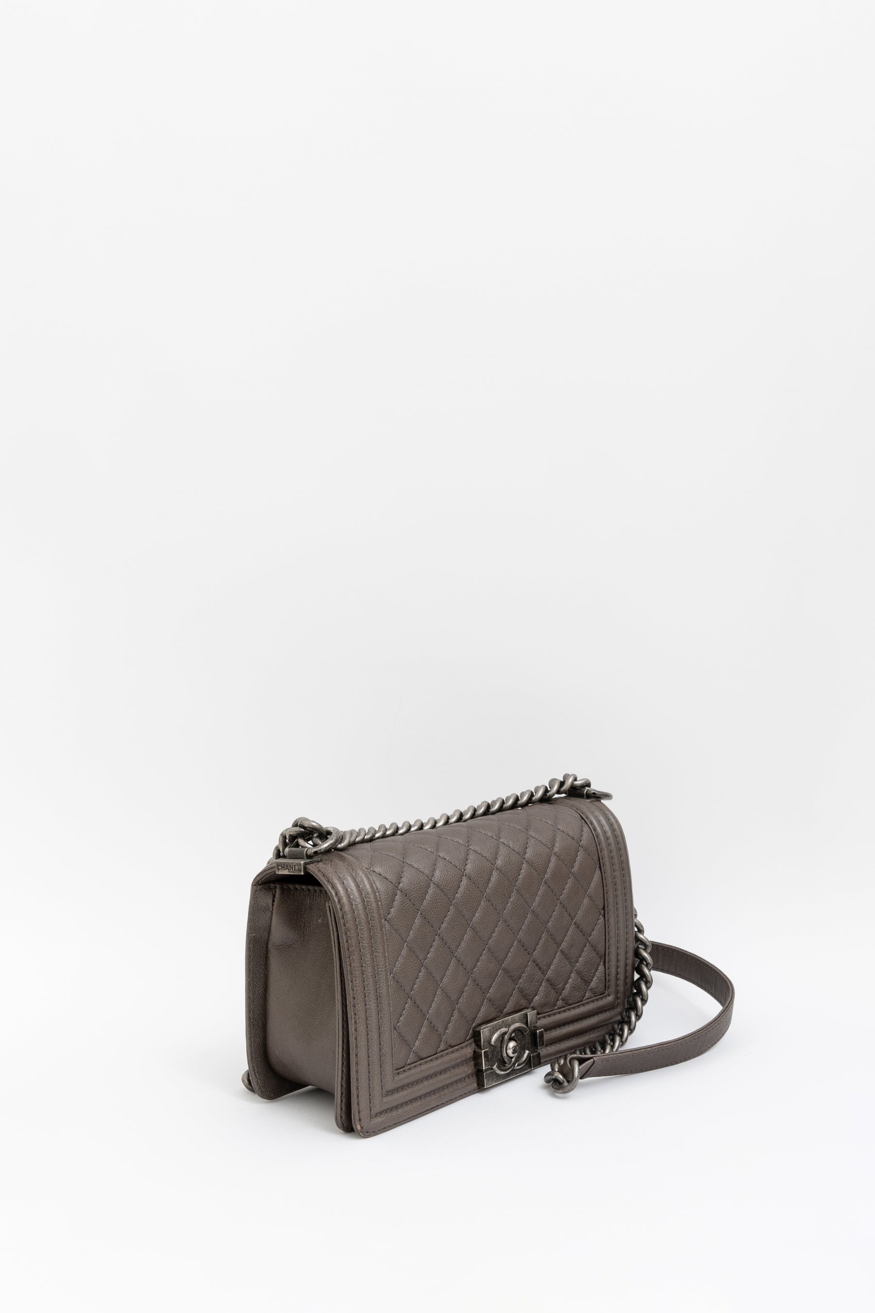 Medium Quilted Boy Bag