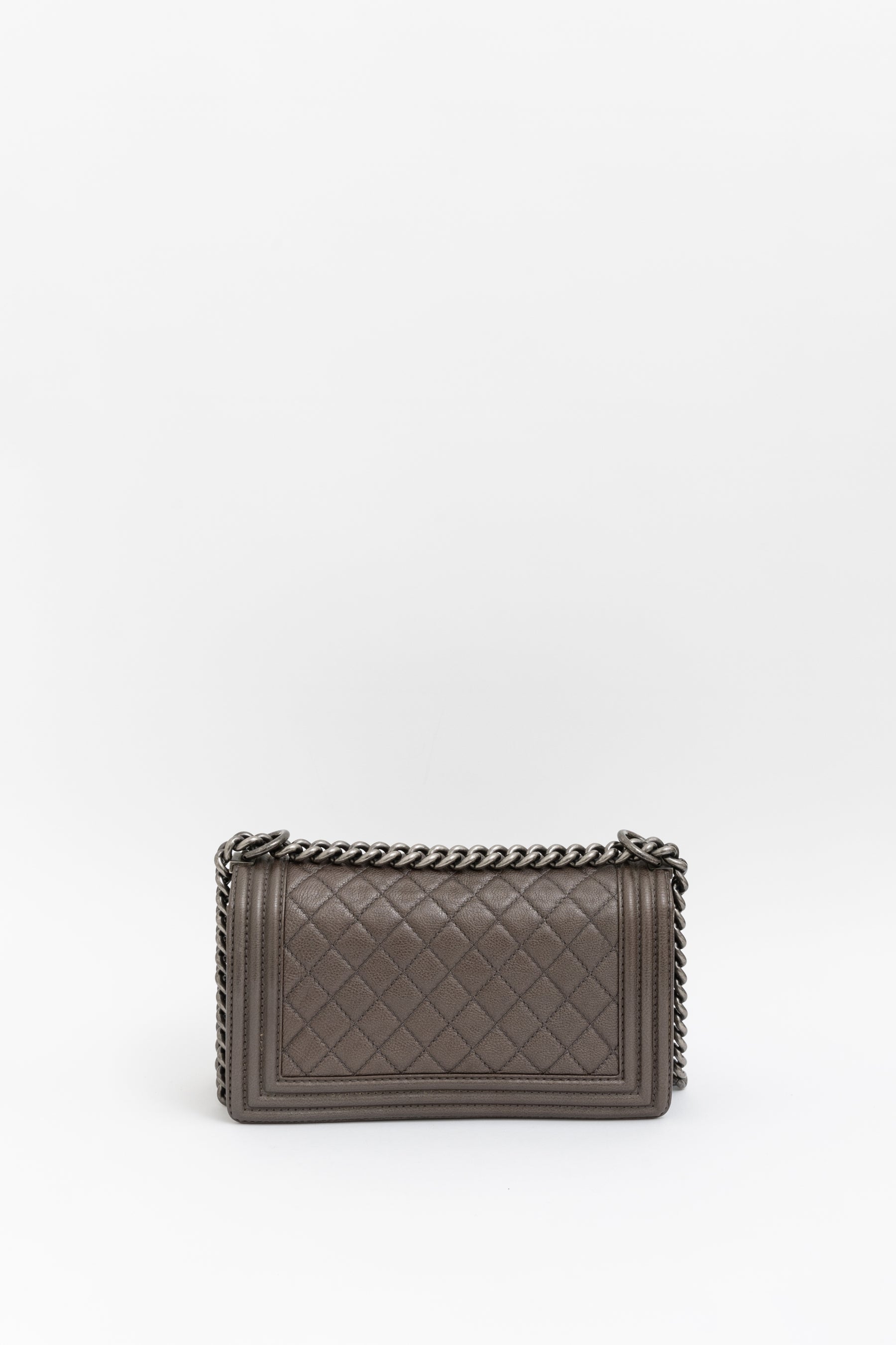 Medium Quilted Boy Bag