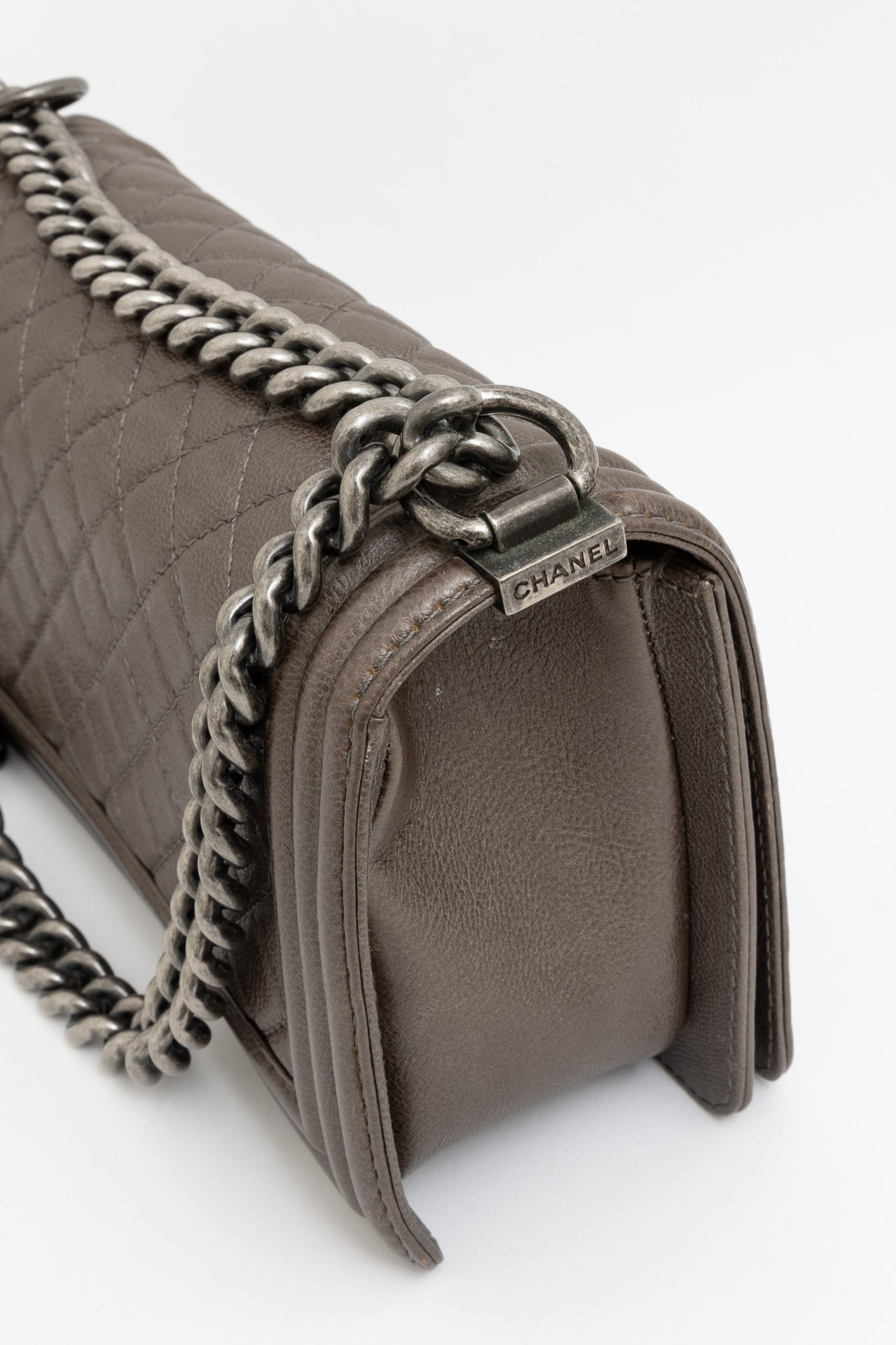 Medium Quilted Boy Bag