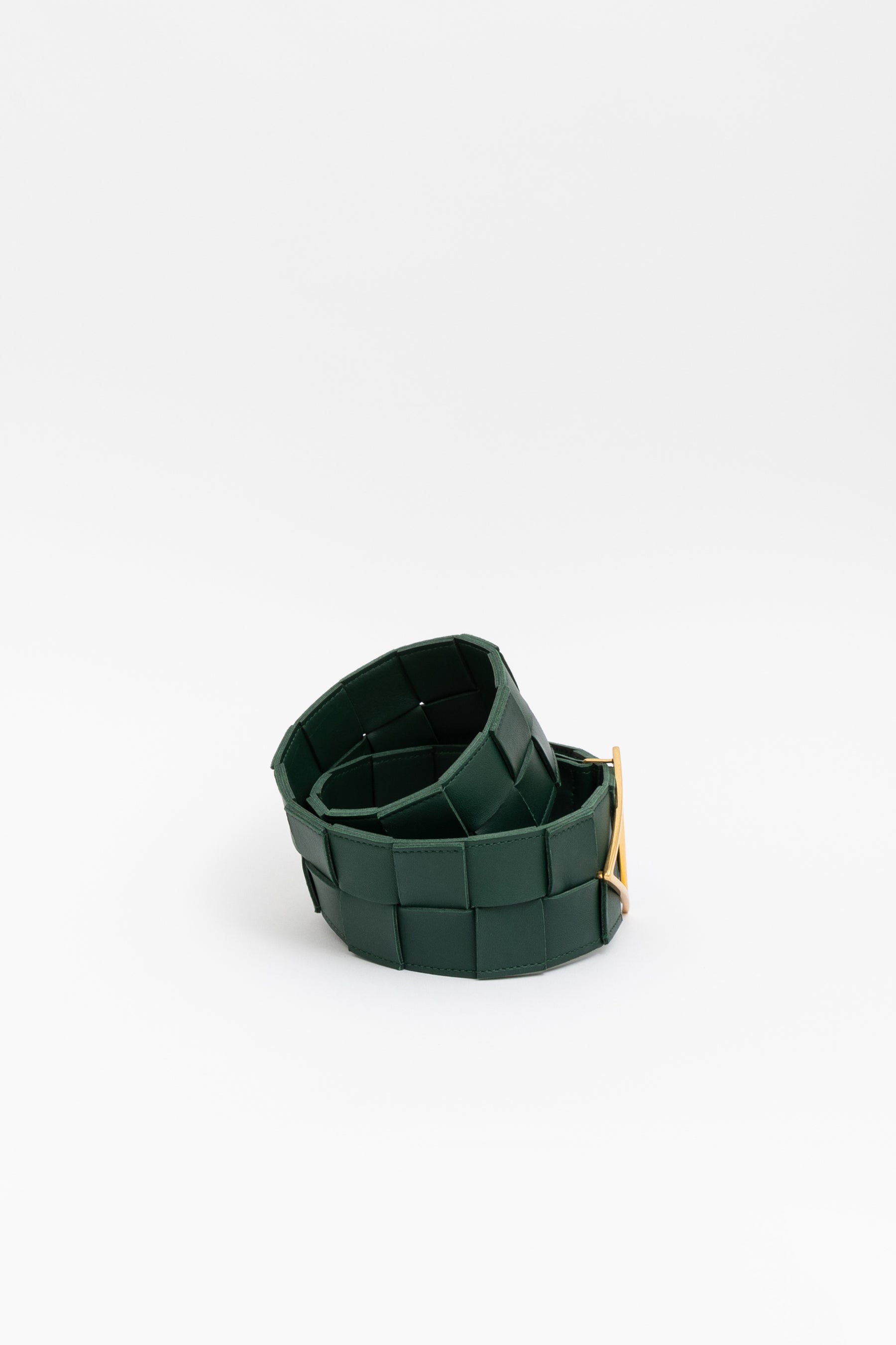 Intraccio Wide Leather Belt