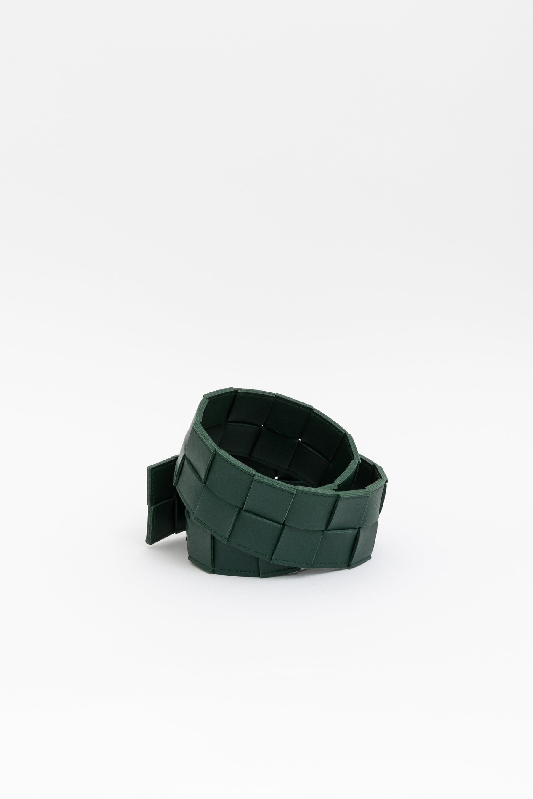 Intraccio Wide Leather Belt