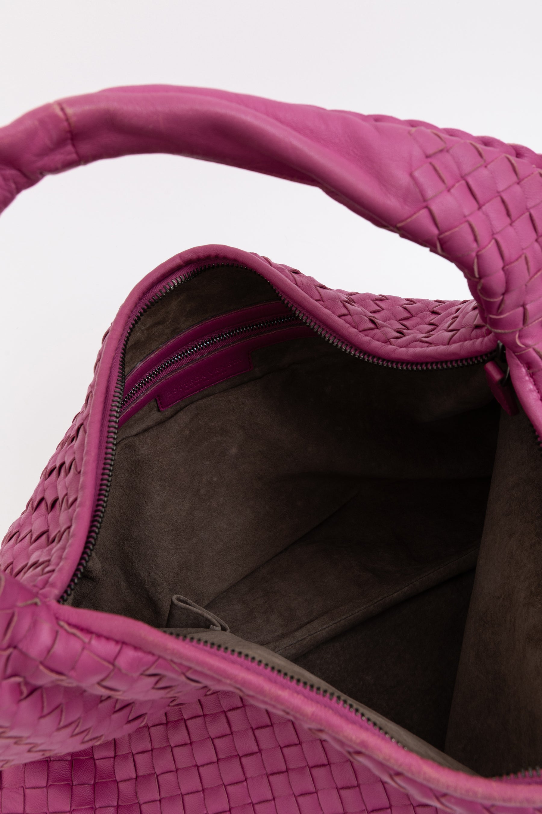 Intrecciato Hobo Shoulder Bag