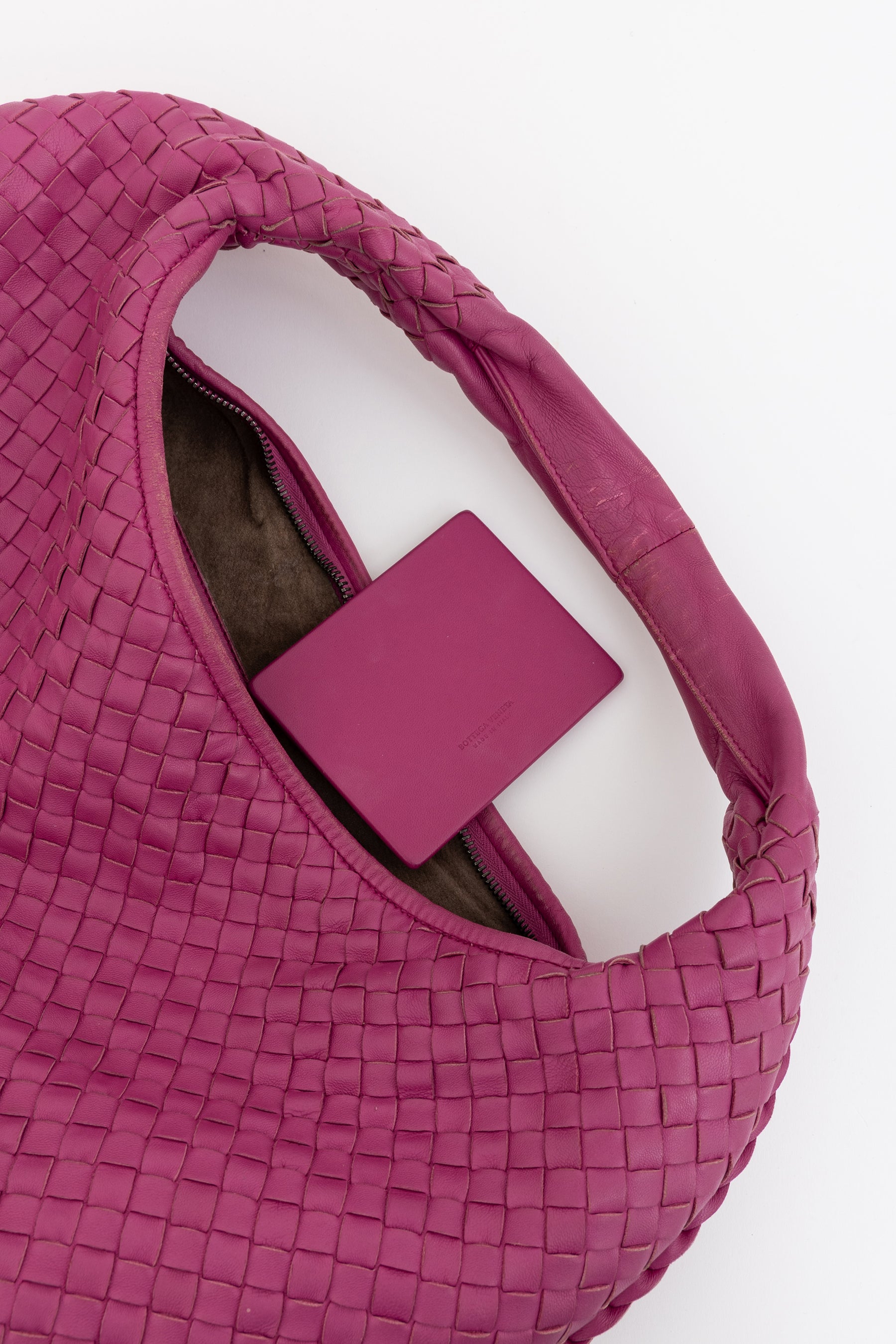 Intrecciato Hobo Shoulder Bag