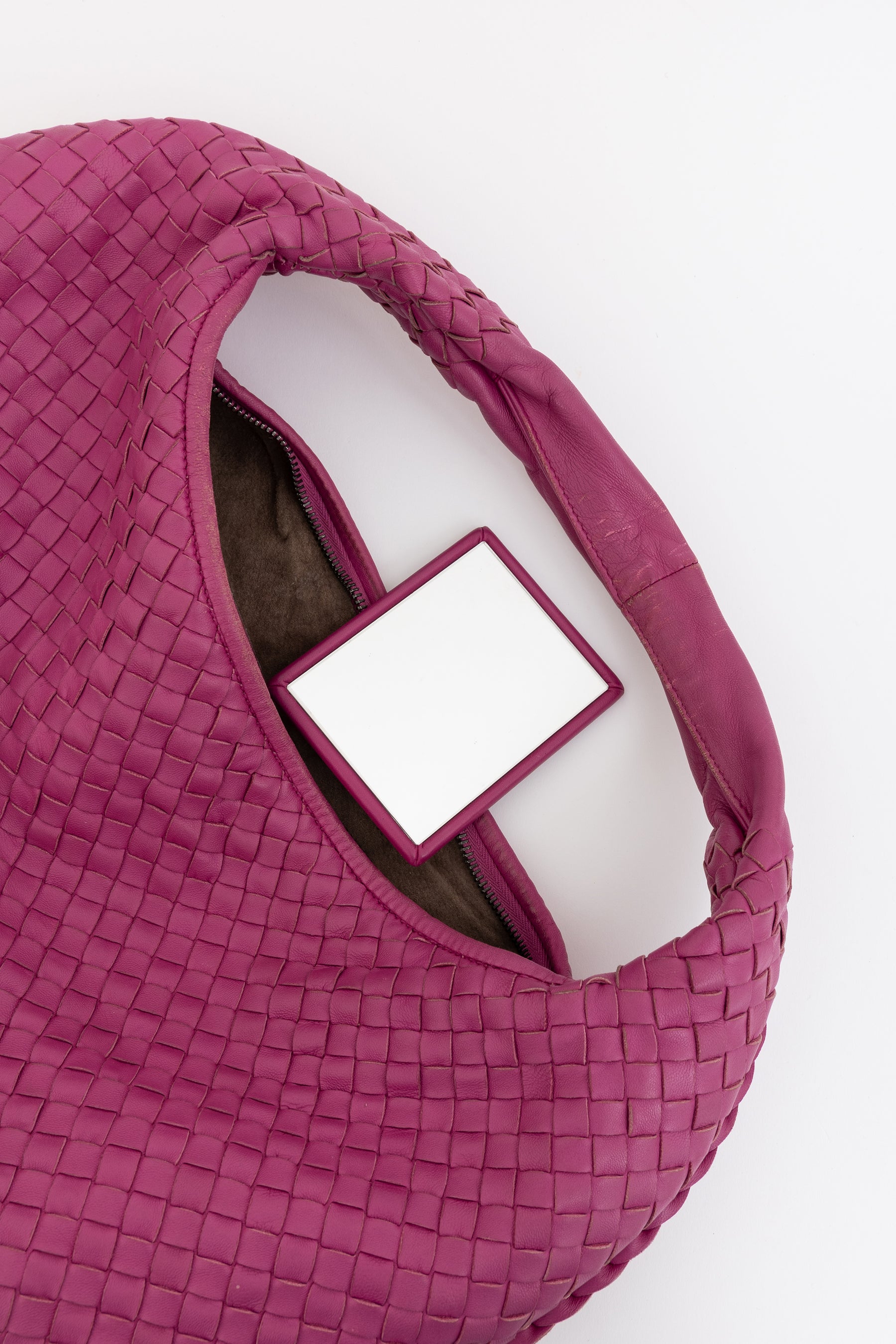 Intrecciato Hobo Shoulder Bag