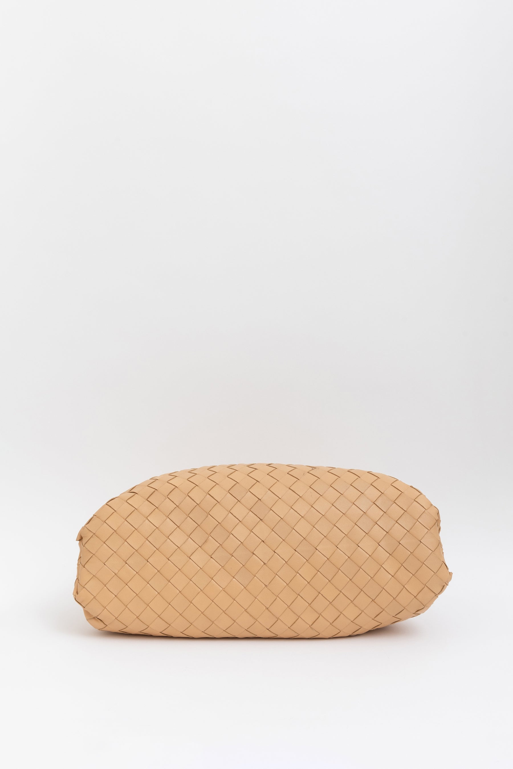 Intrecciato Leather Pouch