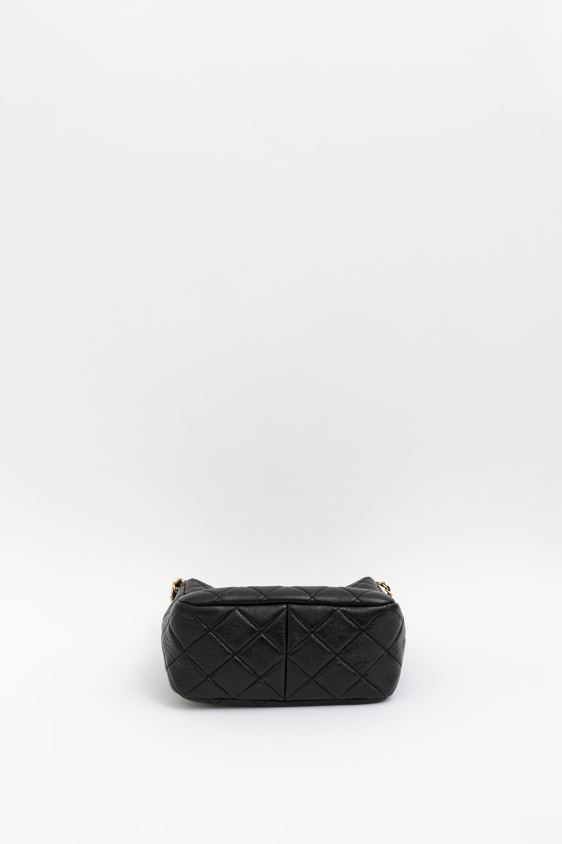 Quilted Chain Hobo Bag