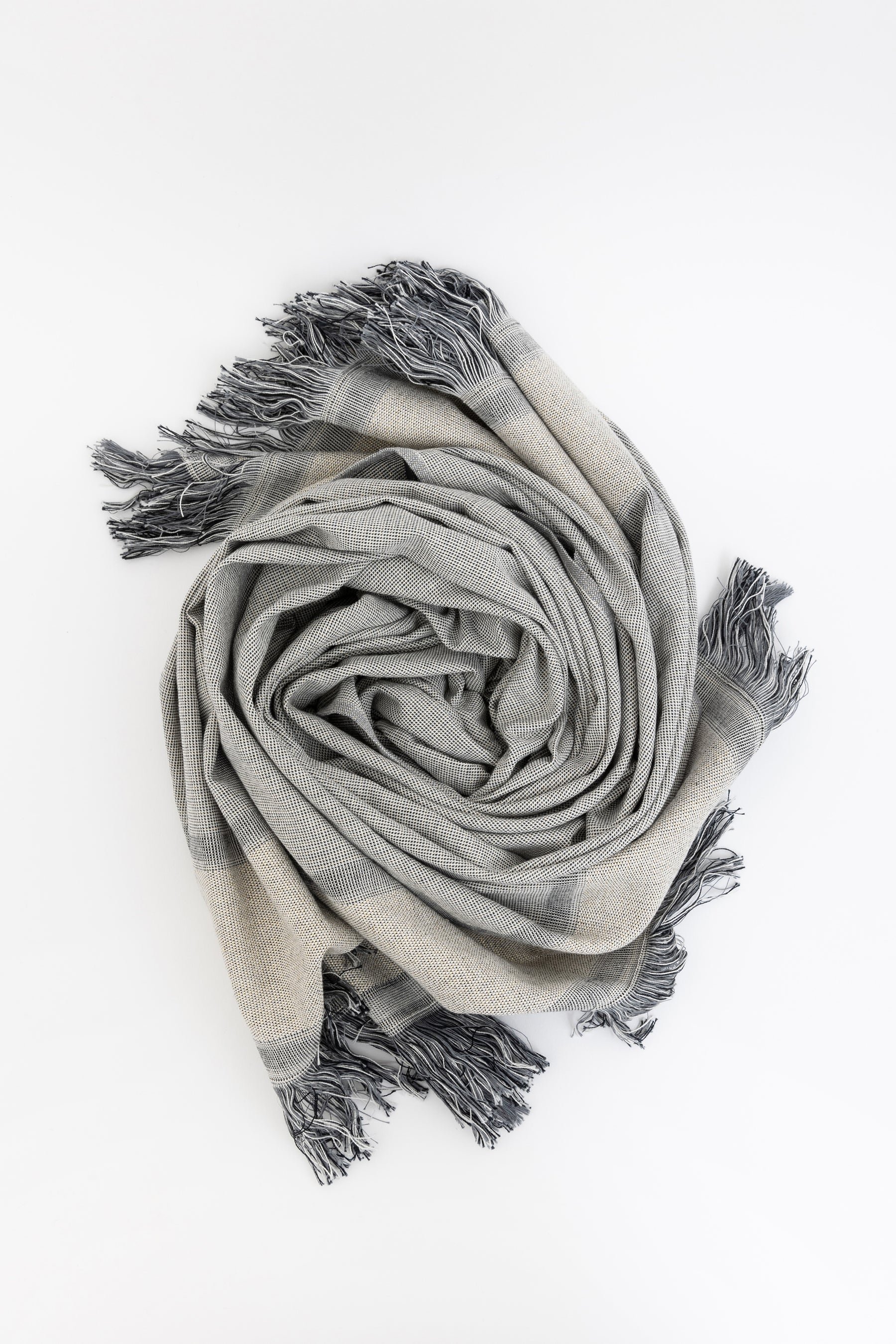 Lurex Thread Cotton Throw