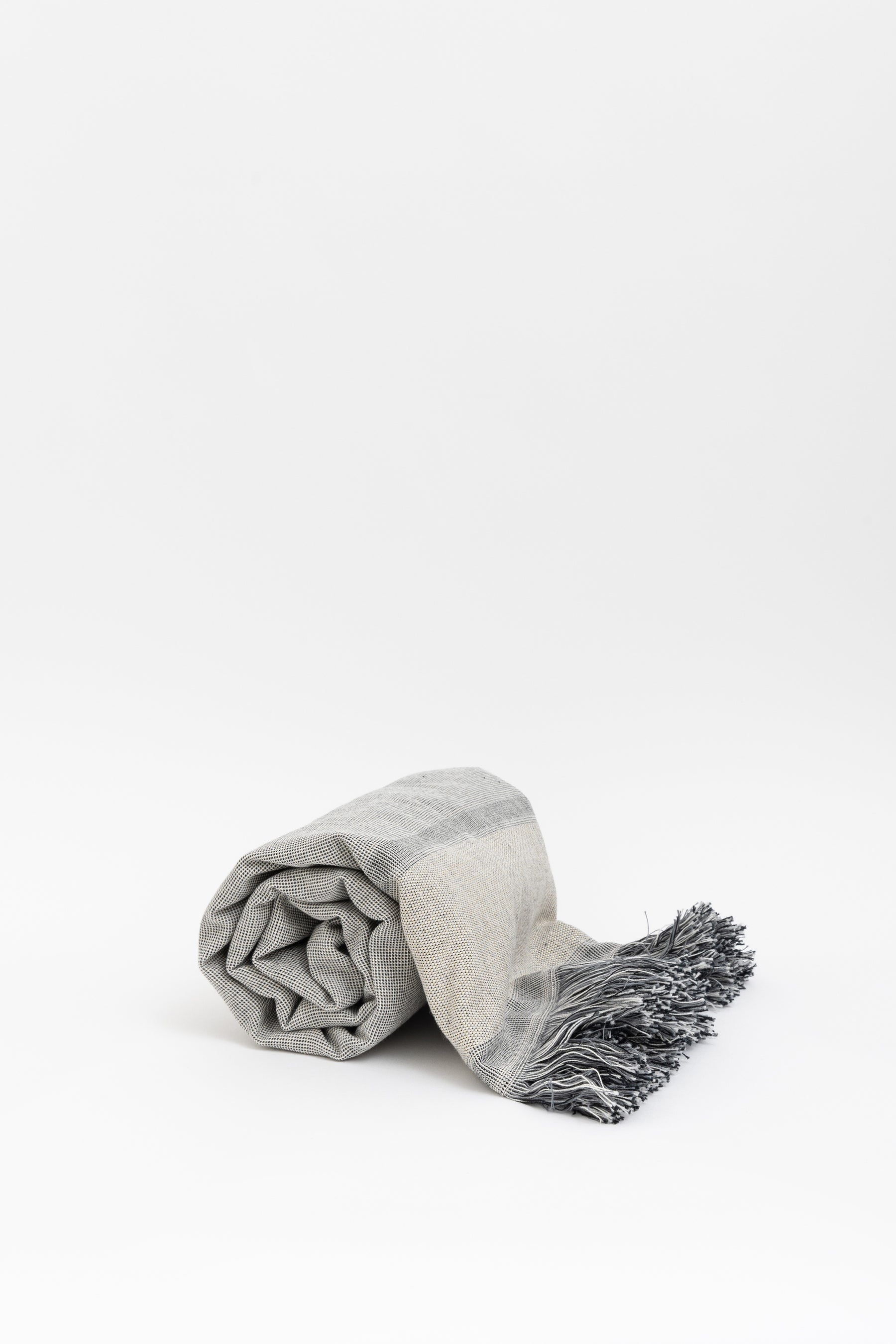 Lurex Thread Cotton Throw