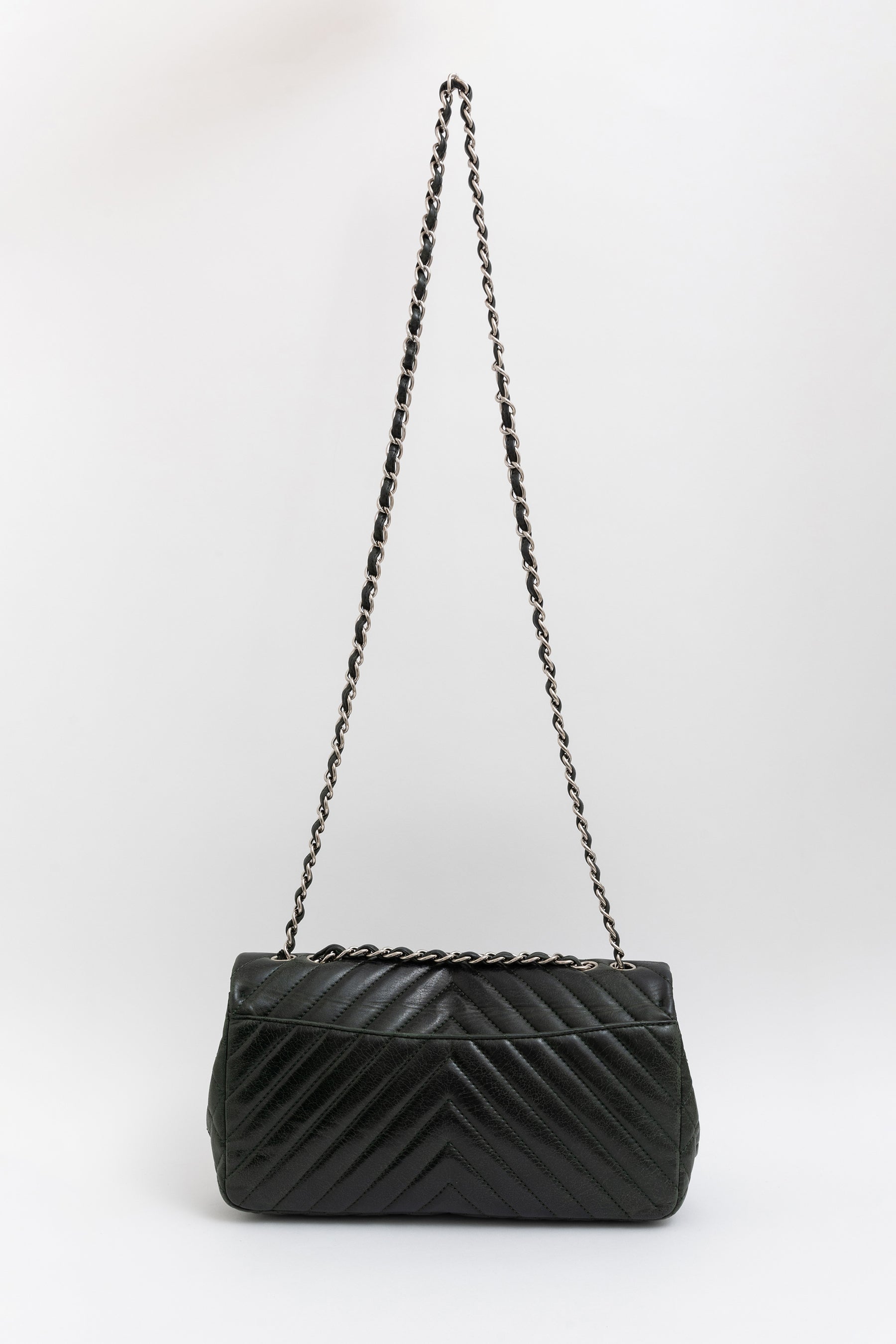 Chevron Flap Bag