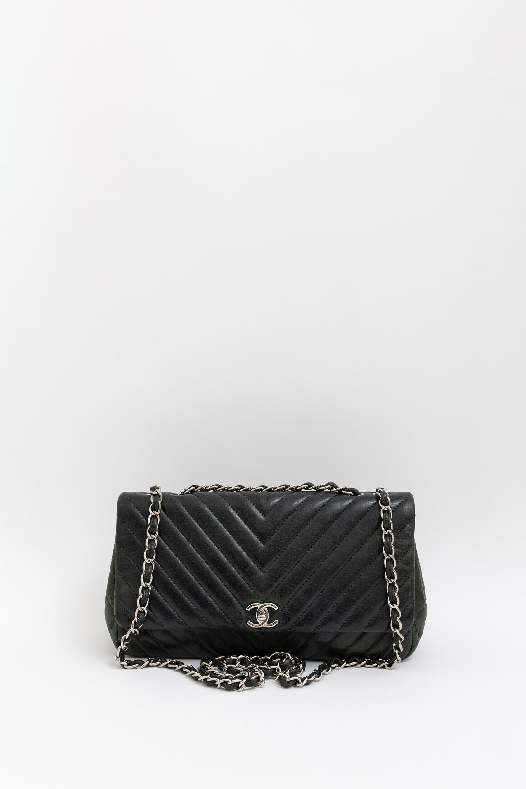 Chevron Flap Bag