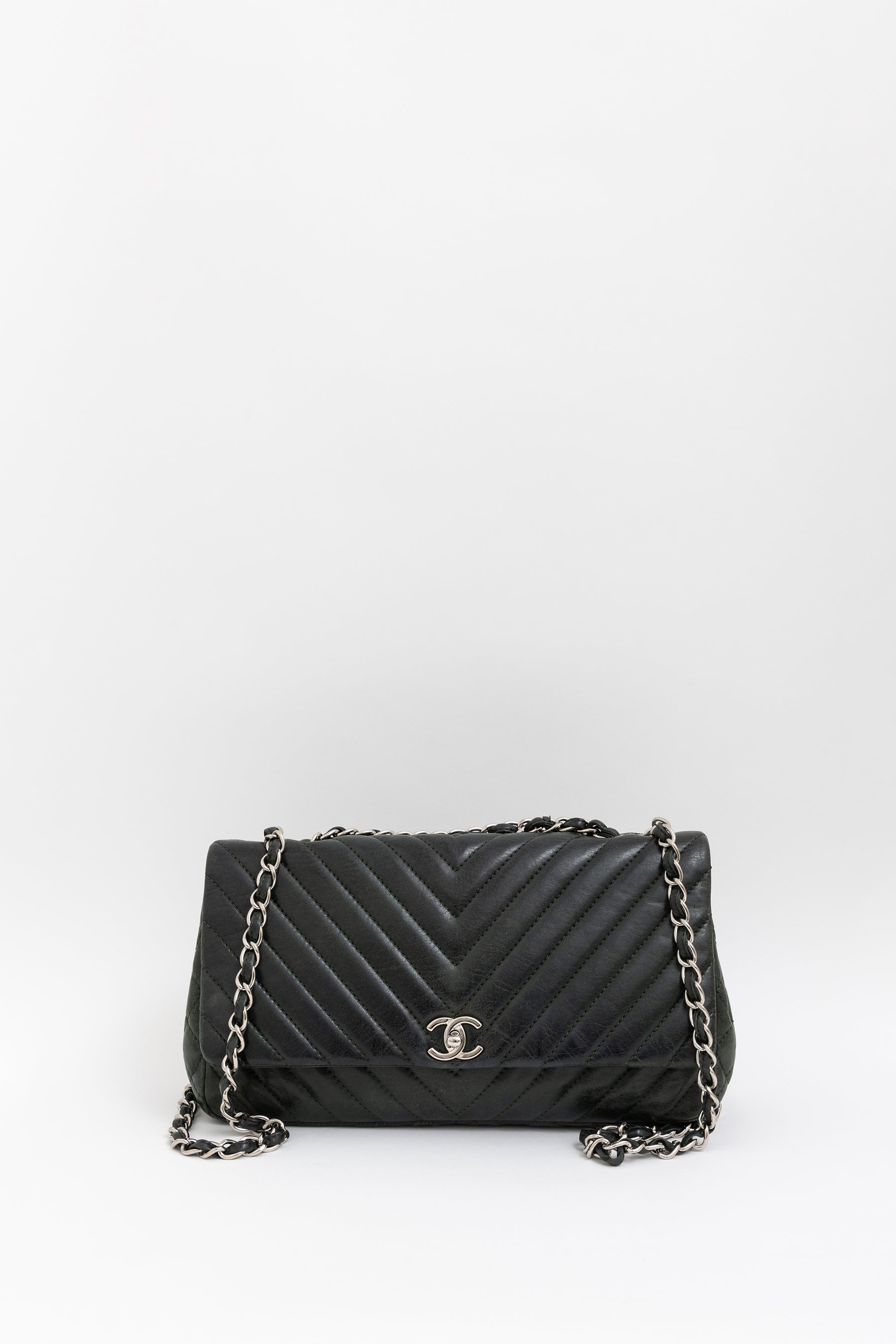 Chevron Flap Bag