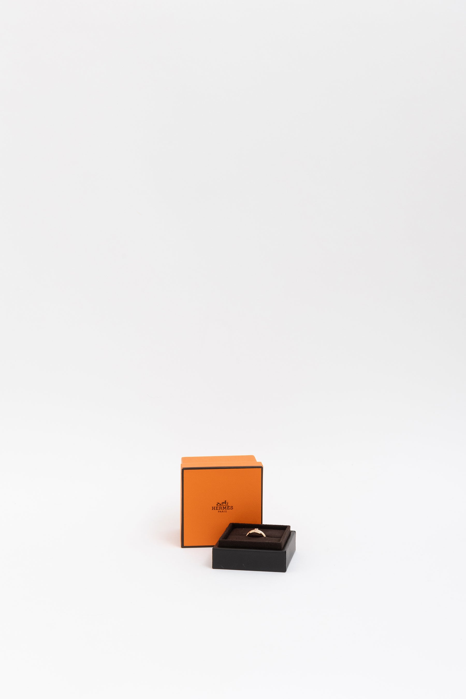 Diamond Link D’Hermes Ring