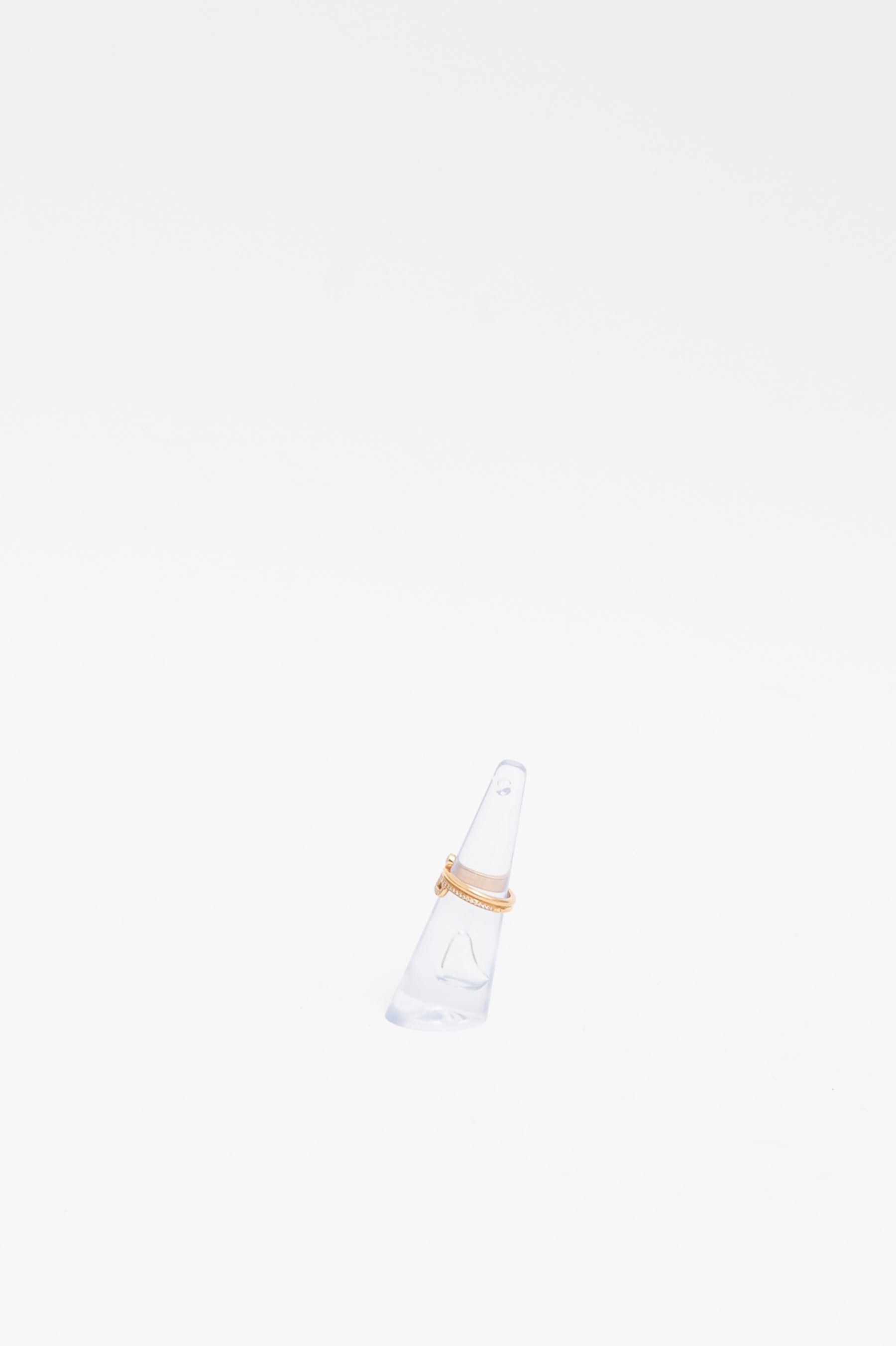 Diamond Link D’Hermes Ring