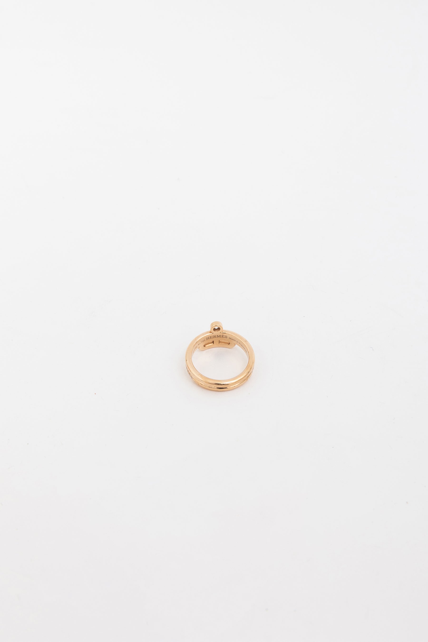 Diamond Link D’Hermes Ring