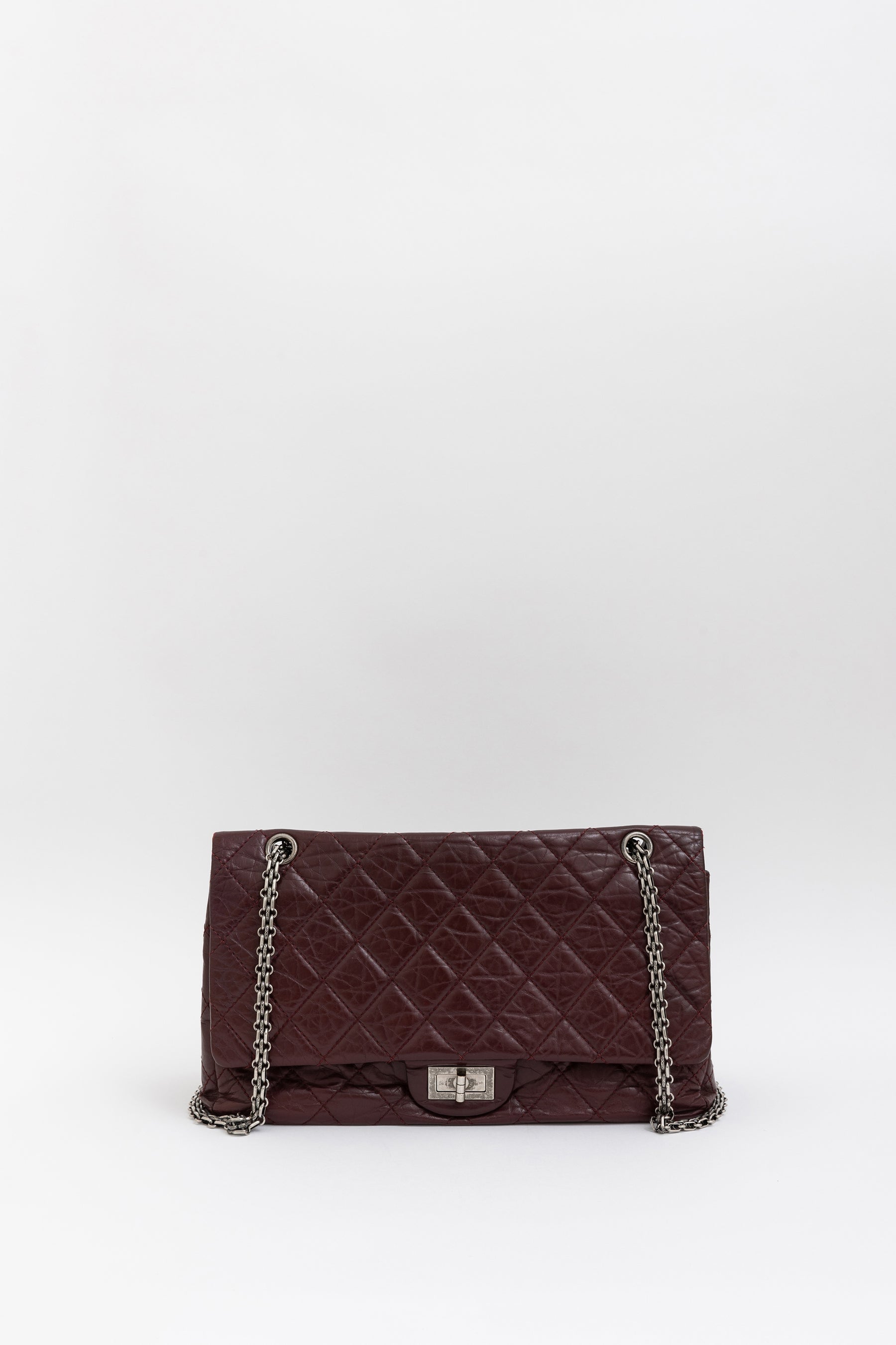 Burgundy 2.55 Reissue 227 Flap Bag