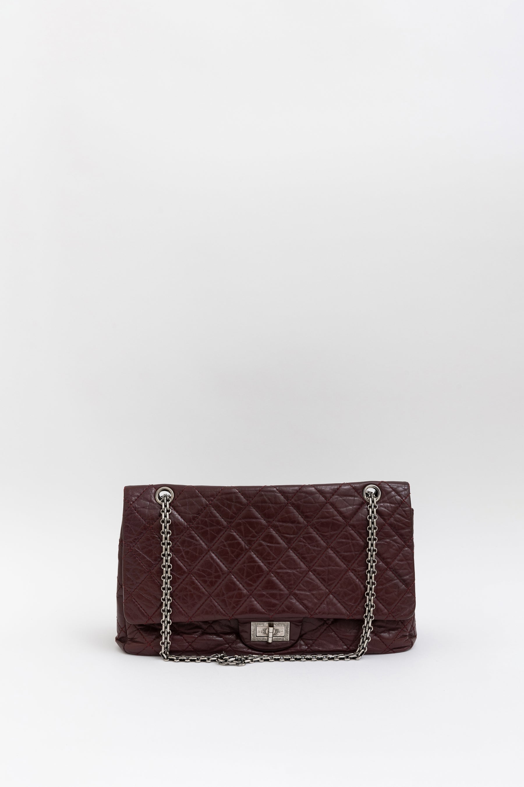 Burgundy 2.55 Reissue 227 Flap Bag