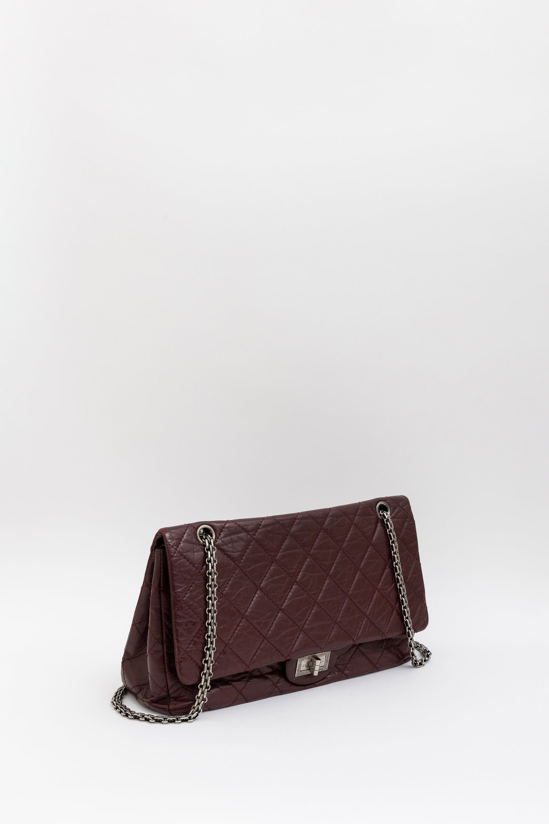 Burgundy 2.55 Reissue 227 Flap Bag