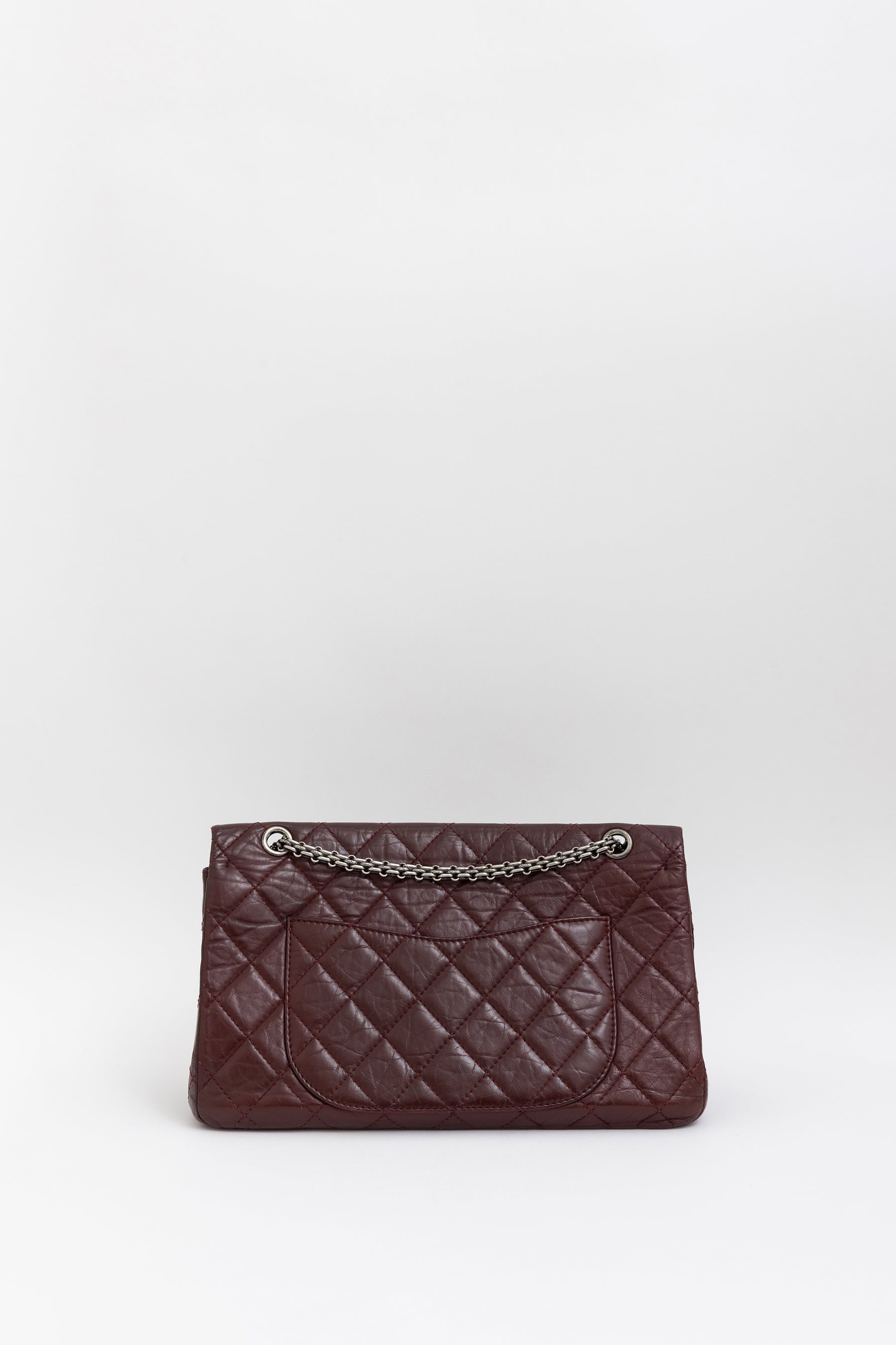 Burgundy 2.55 Reissue 227 Flap Bag