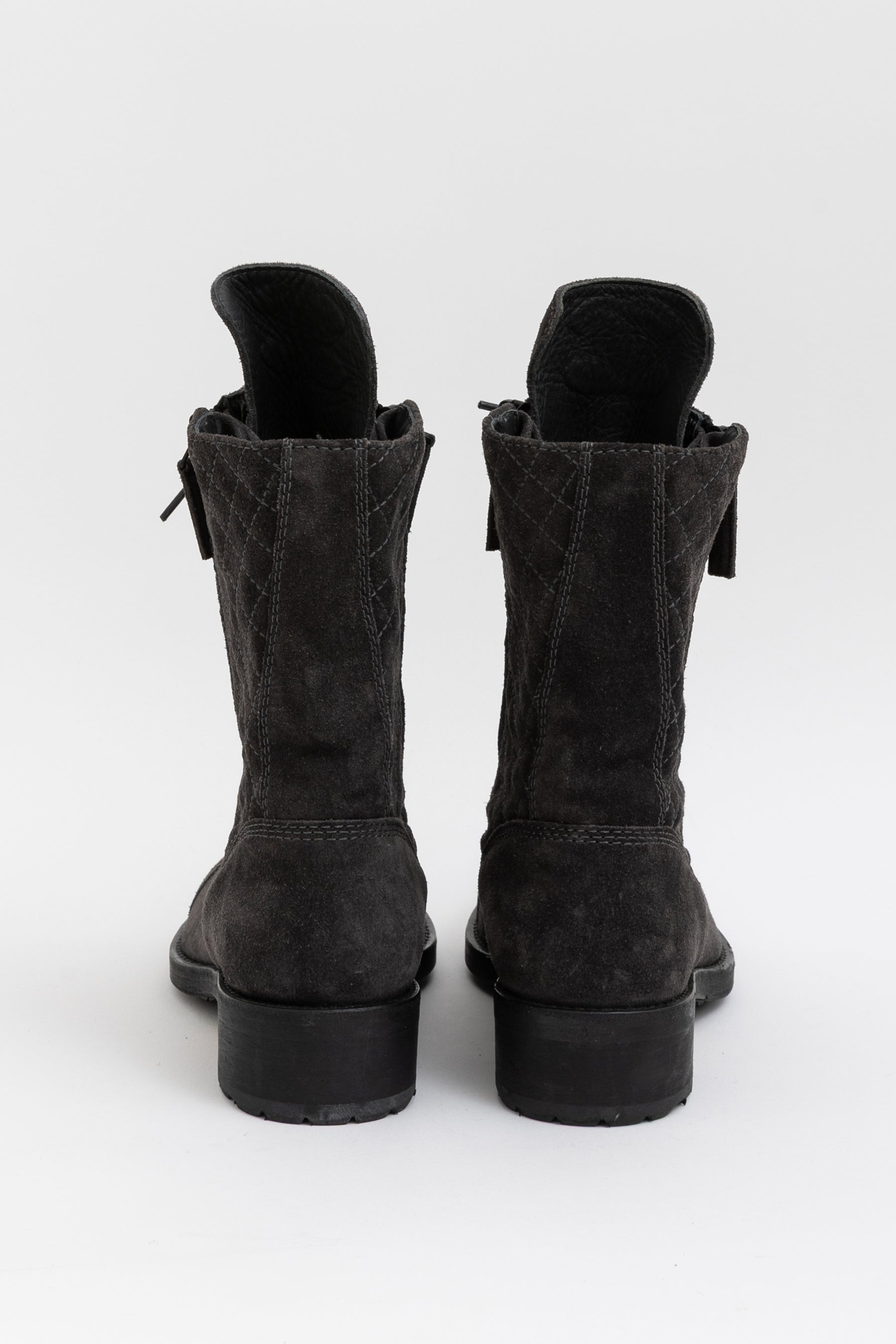 Suede Lace Up Boots