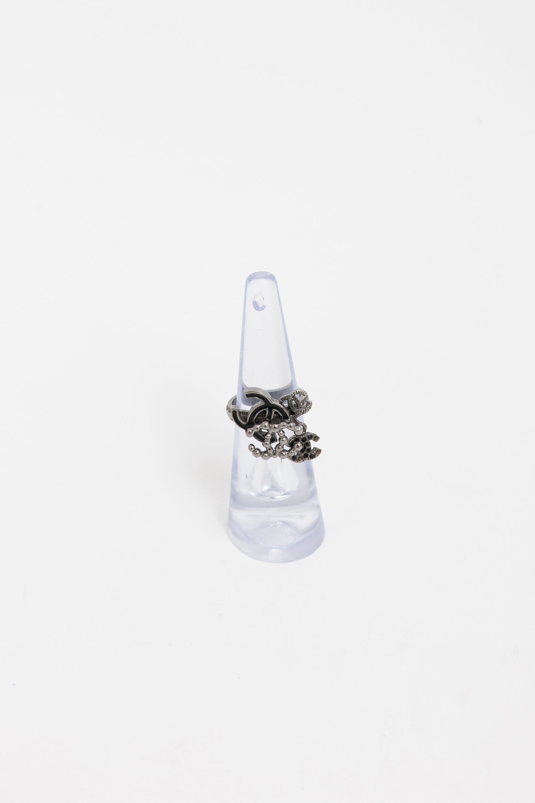 CC Logo Charm Ring