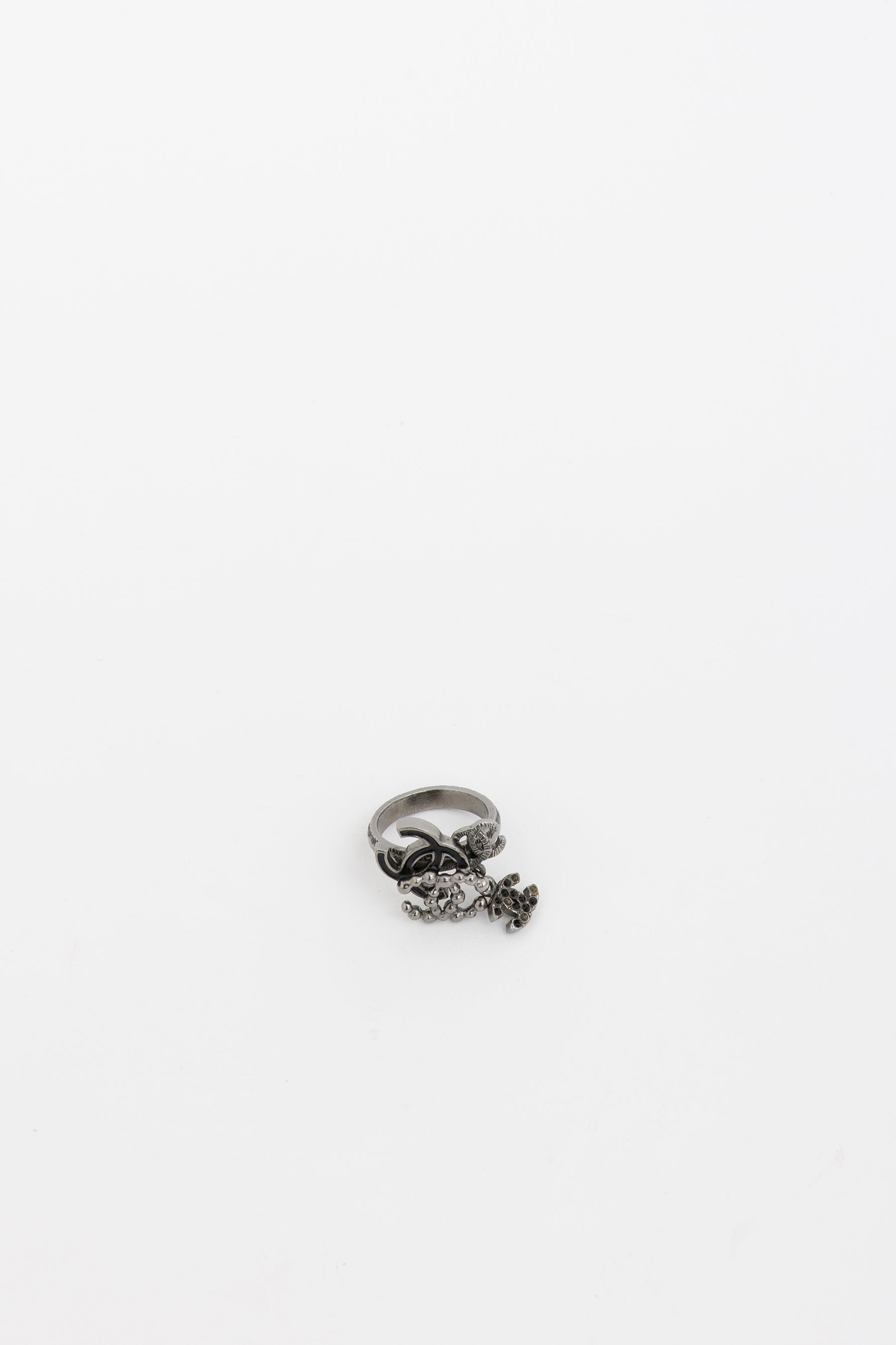CC Logo Charm Ring