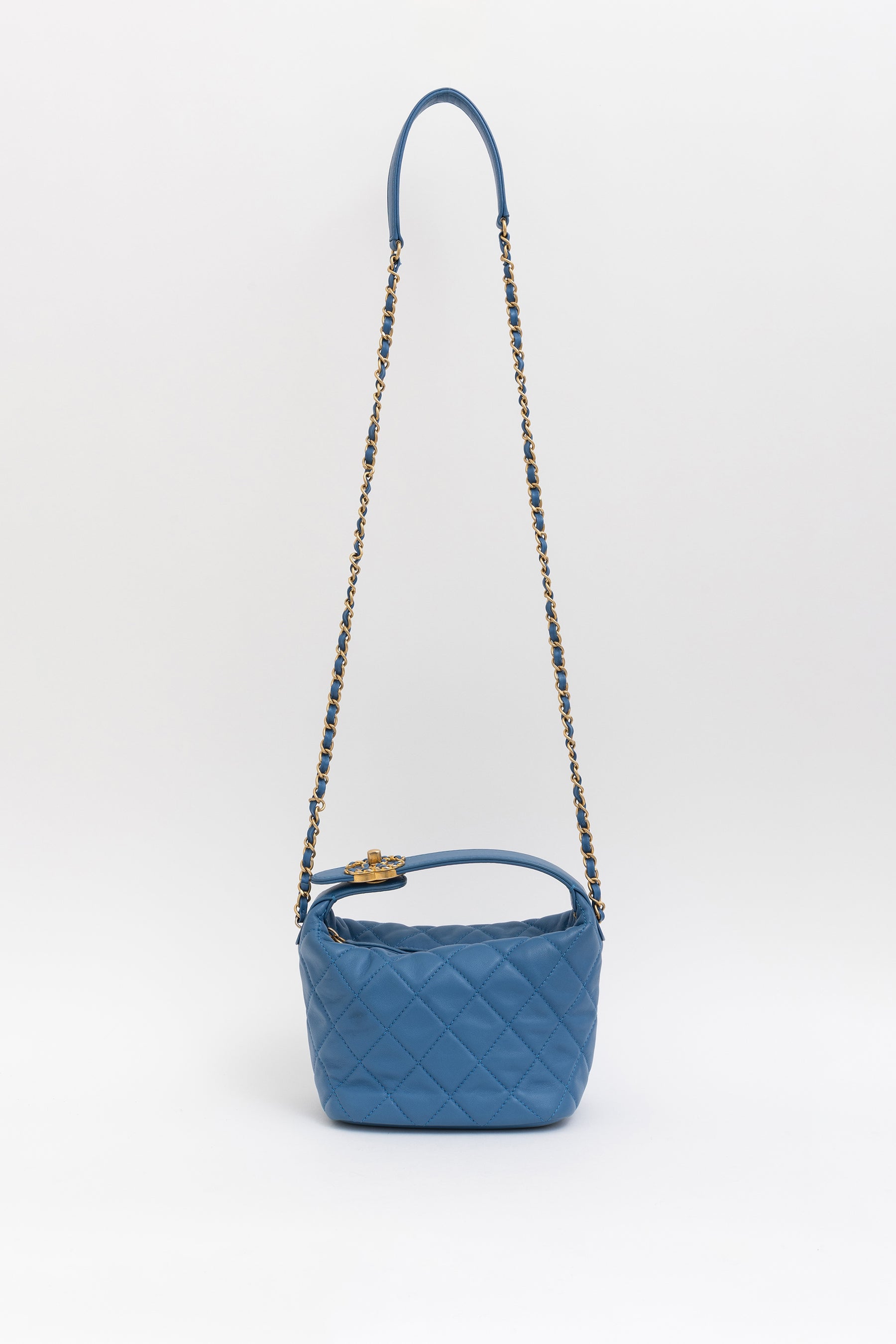 Quilted Small Perfect Meeting Hobo Bag