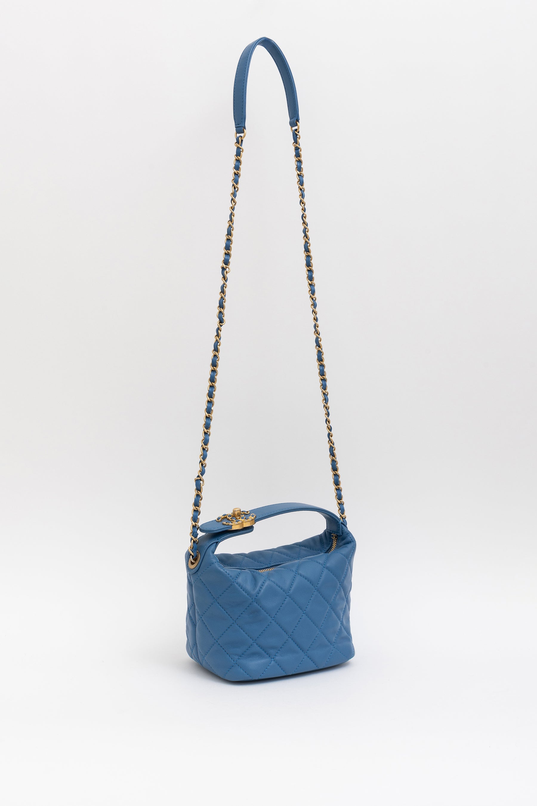 Quilted Small Perfect Meeting Hobo Bag