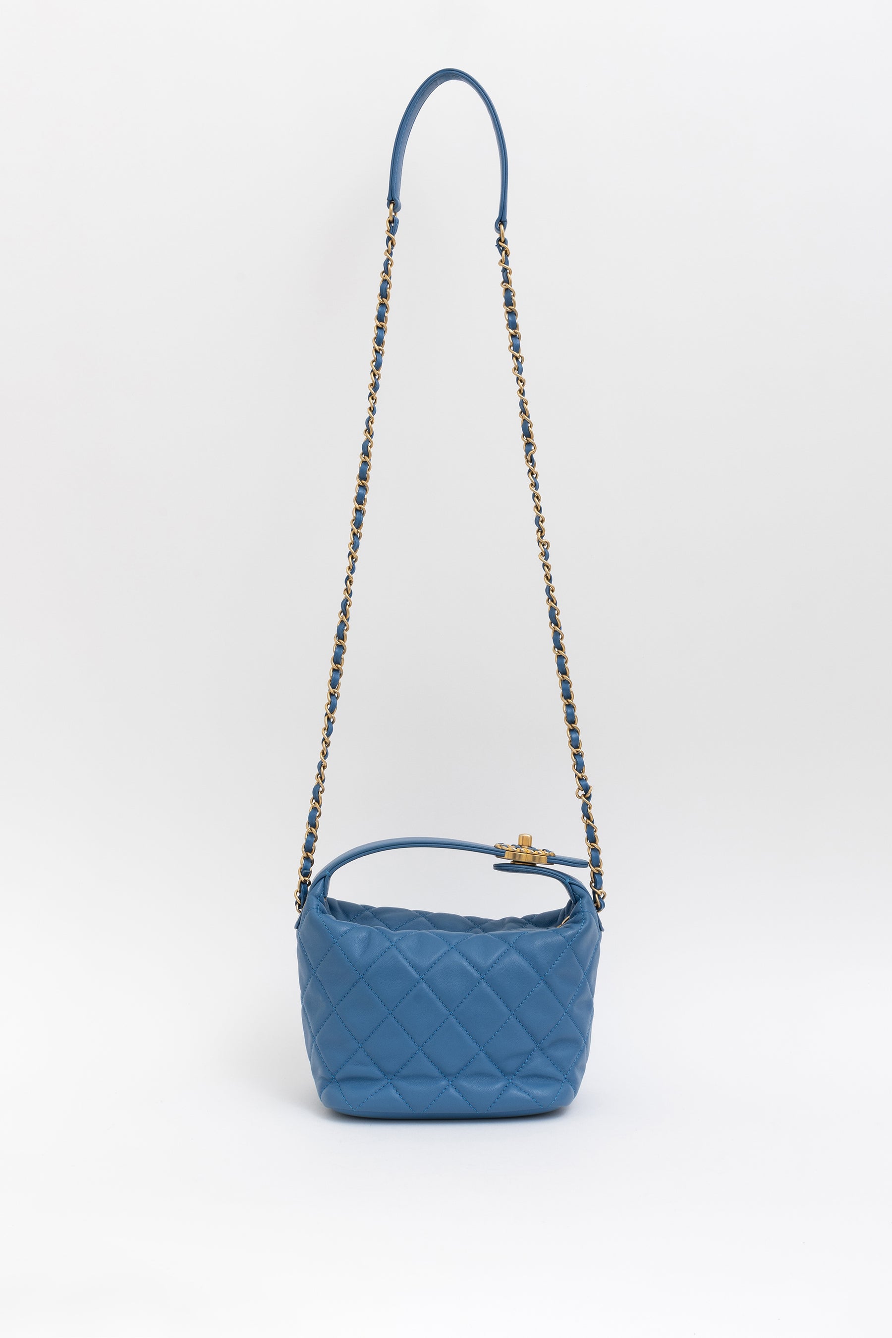 Quilted Small Perfect Meeting Hobo Bag