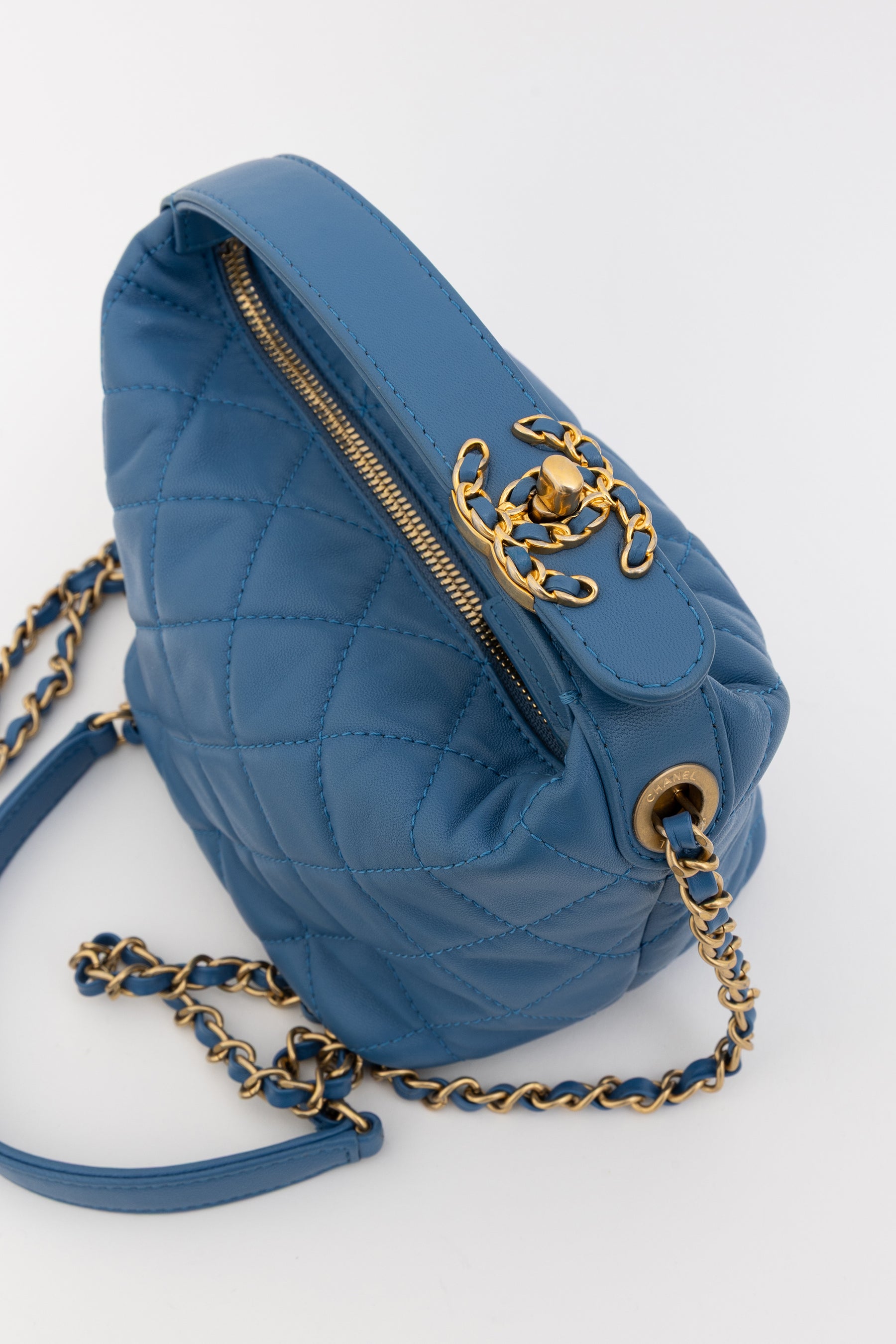 Quilted Small Perfect Meeting Hobo Bag