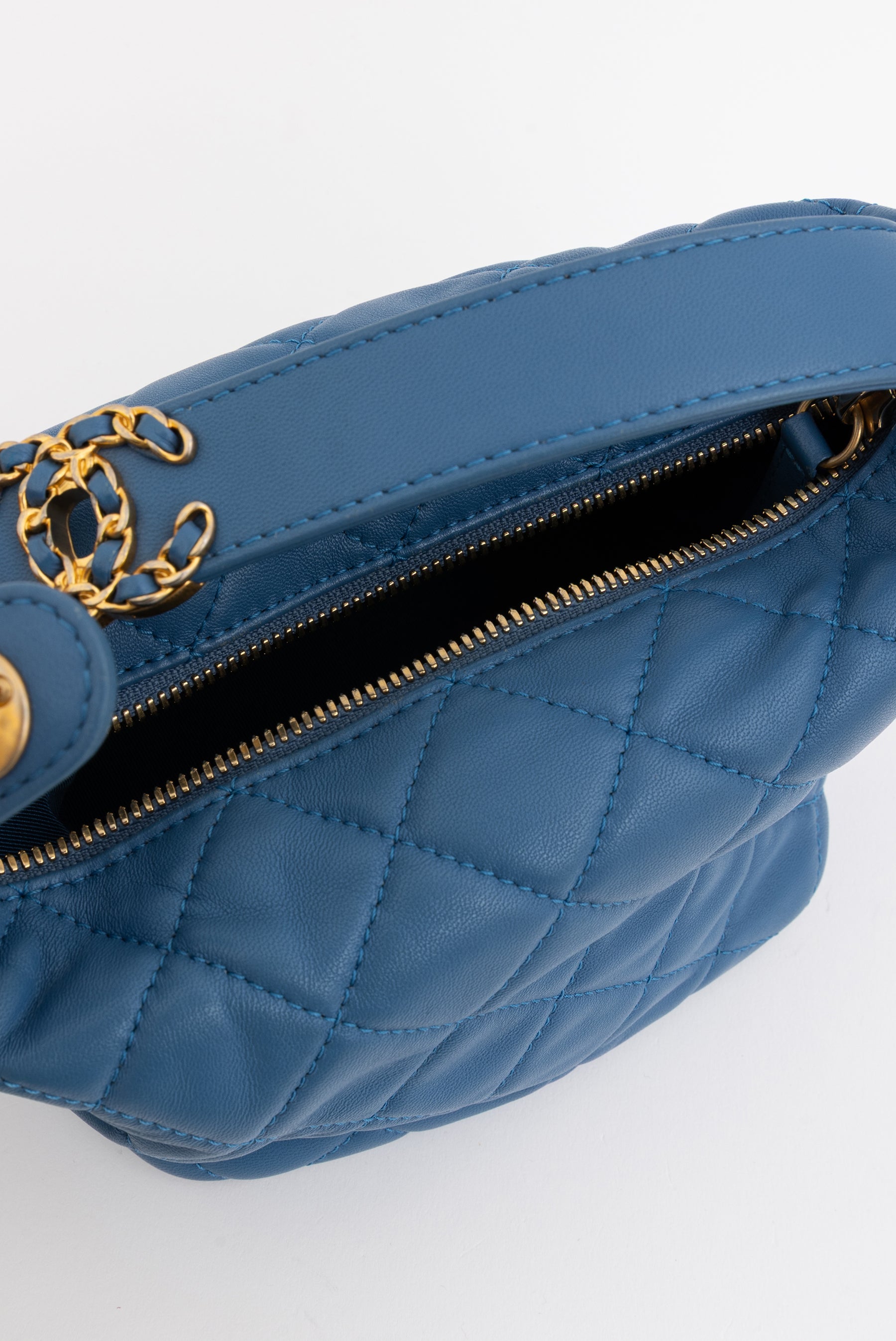 Quilted Small Perfect Meeting Hobo Bag