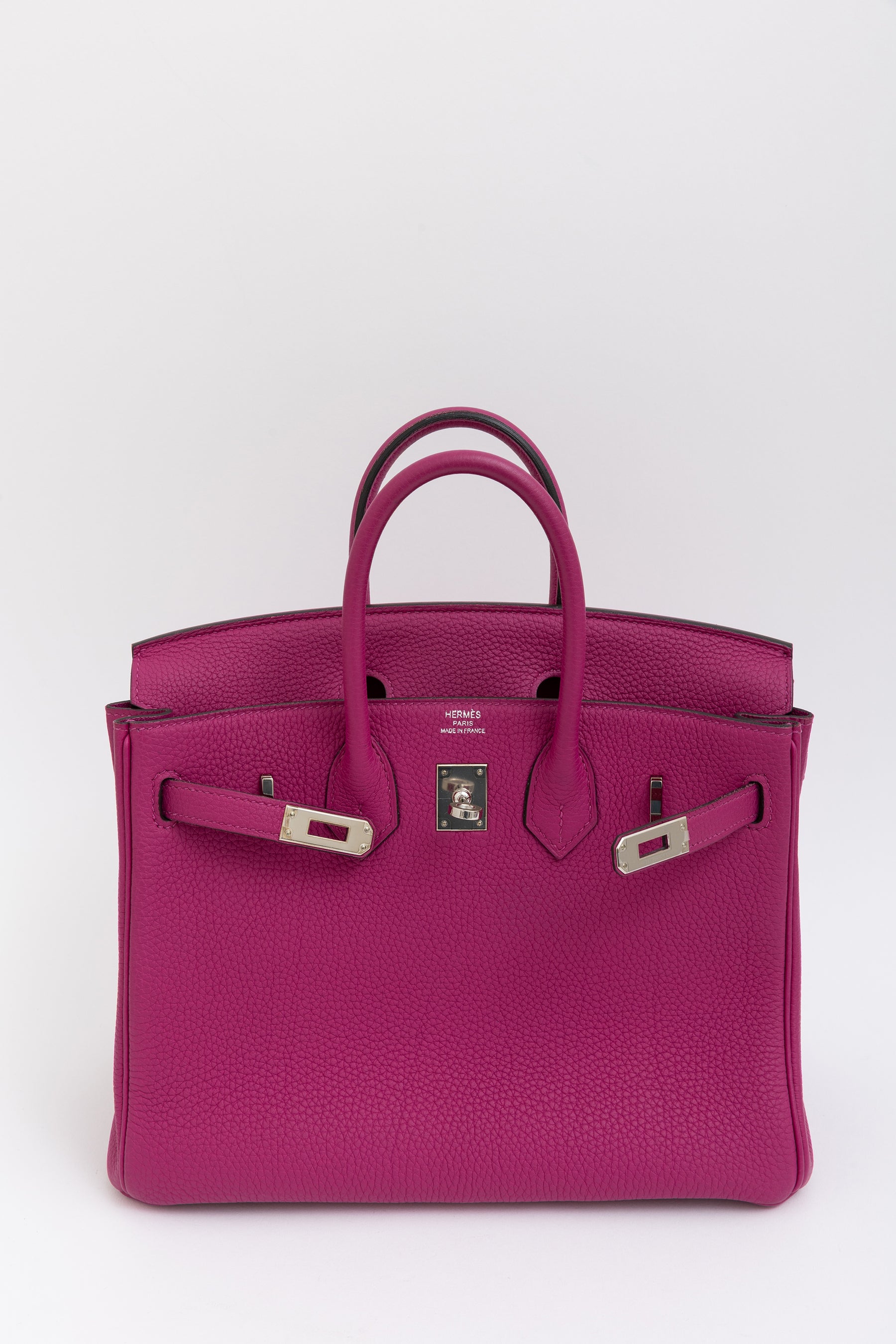 Birkin 25 Rose Pourpre PHW