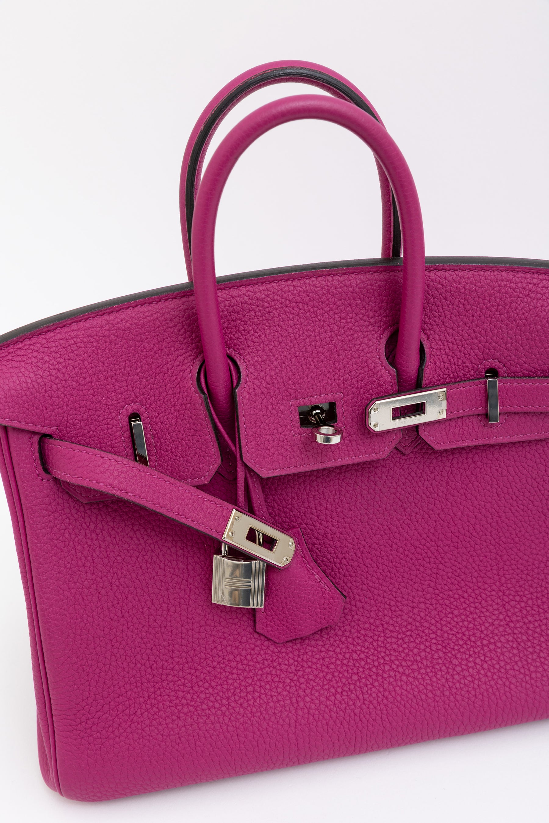 Birkin 25 Rose Pourpre PHW