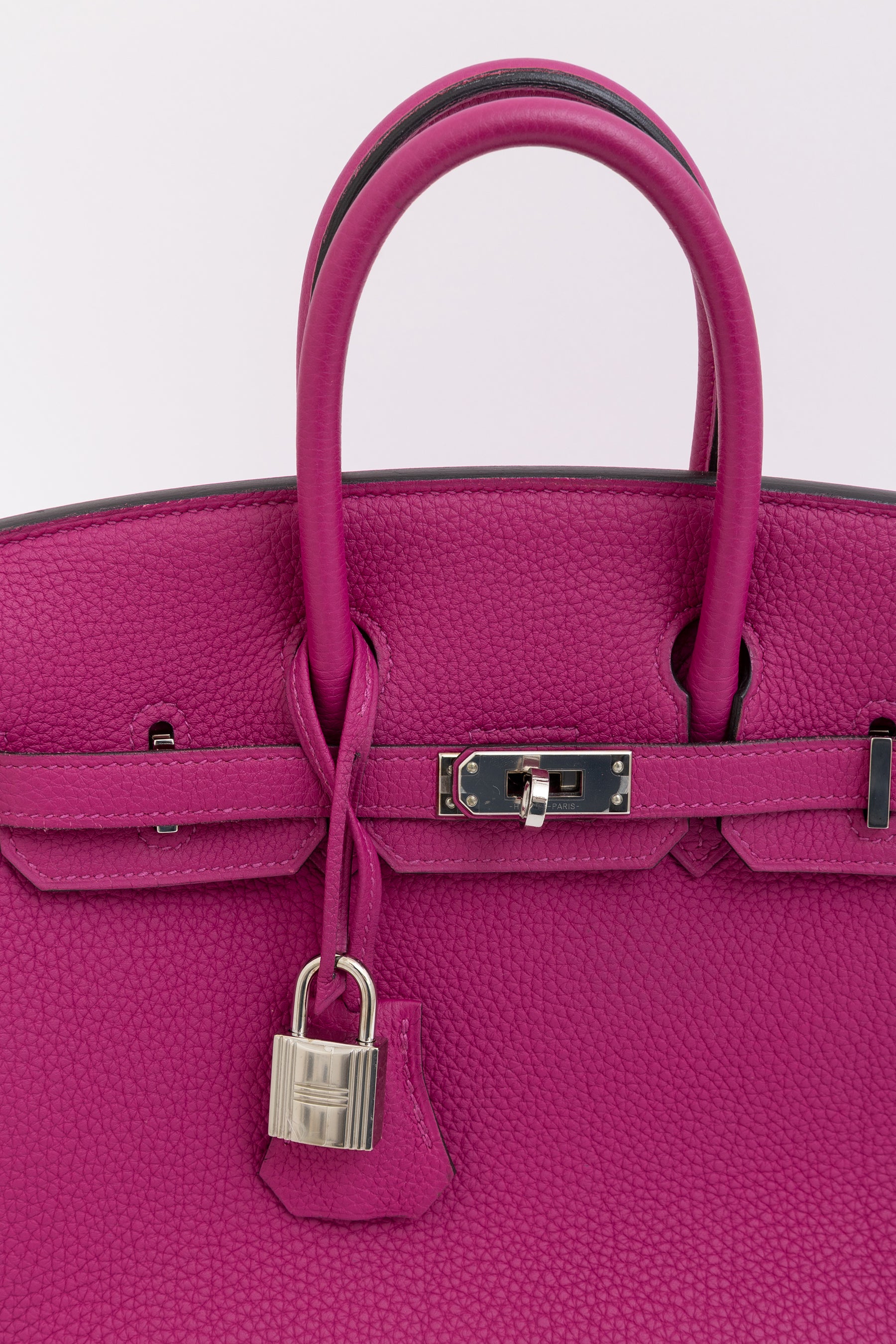 Birkin 25 Rose Pourpre PHW