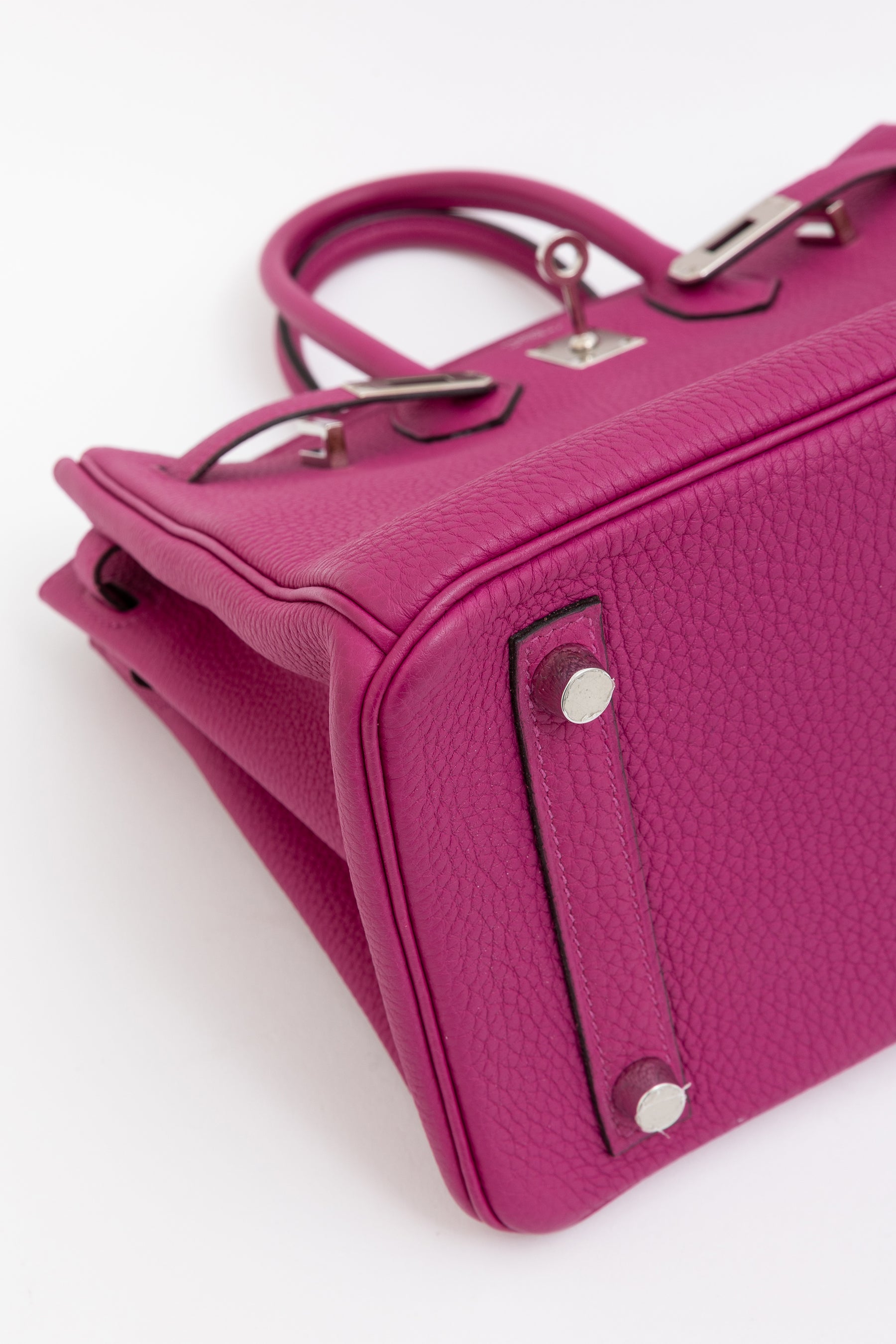 Birkin 25 Rose Pourpre PHW