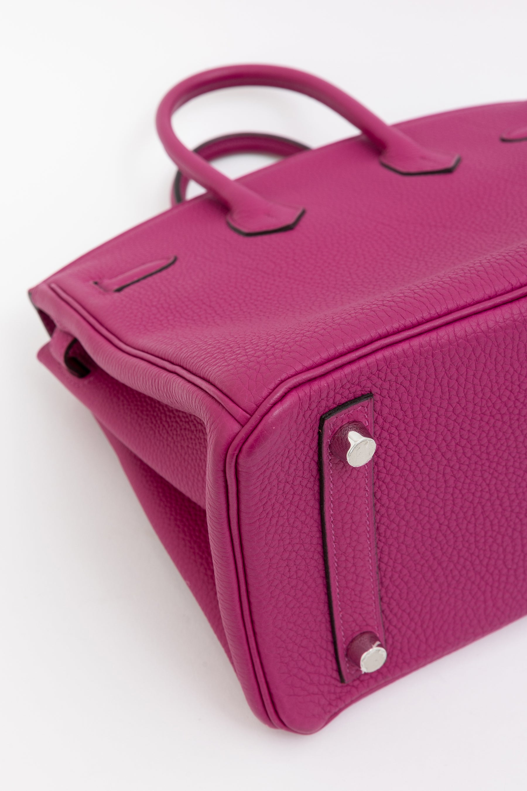 Birkin 25 Rose Pourpre PHW
